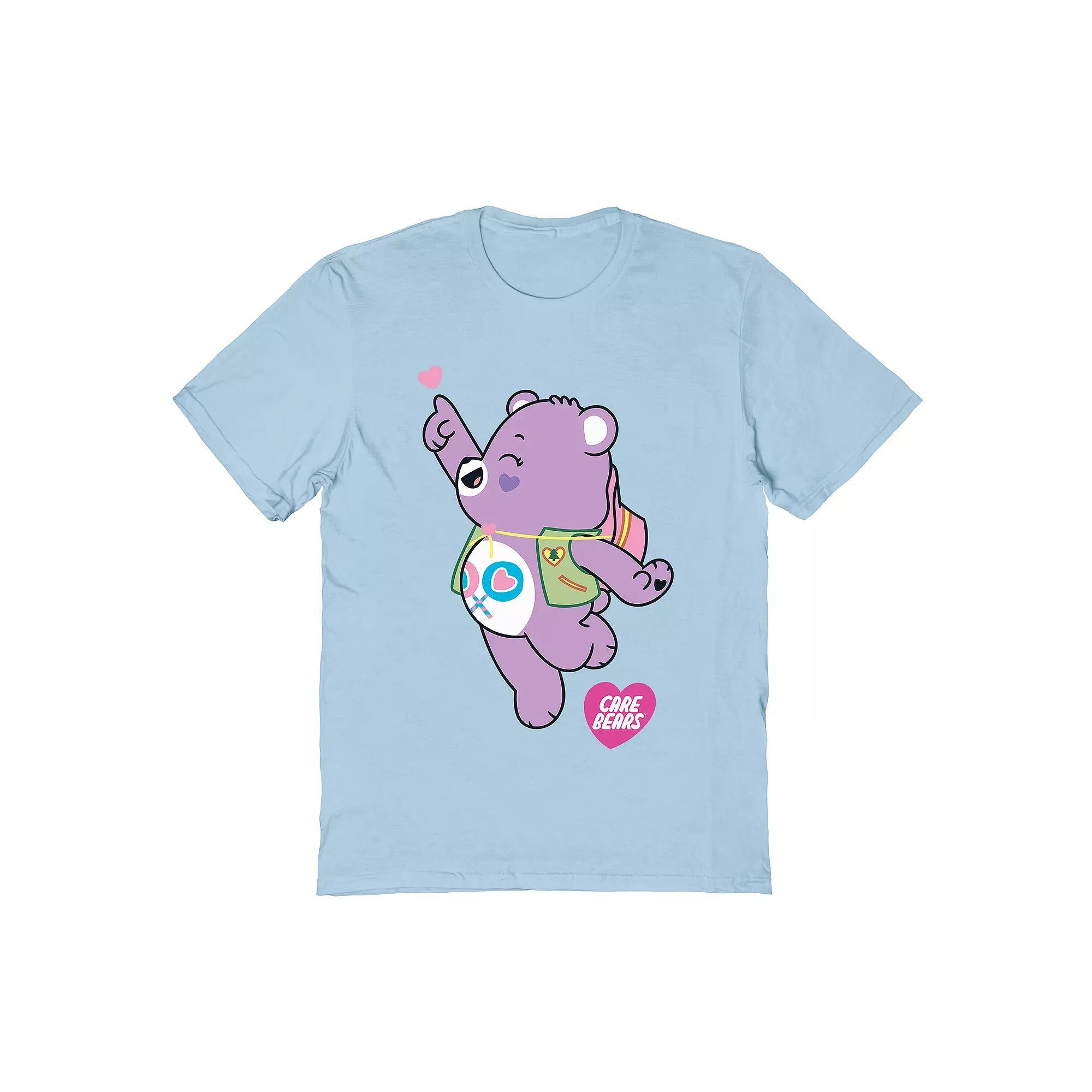 Men's Care Bear T-Shirt, Size: Small, Light Blue Product Image
