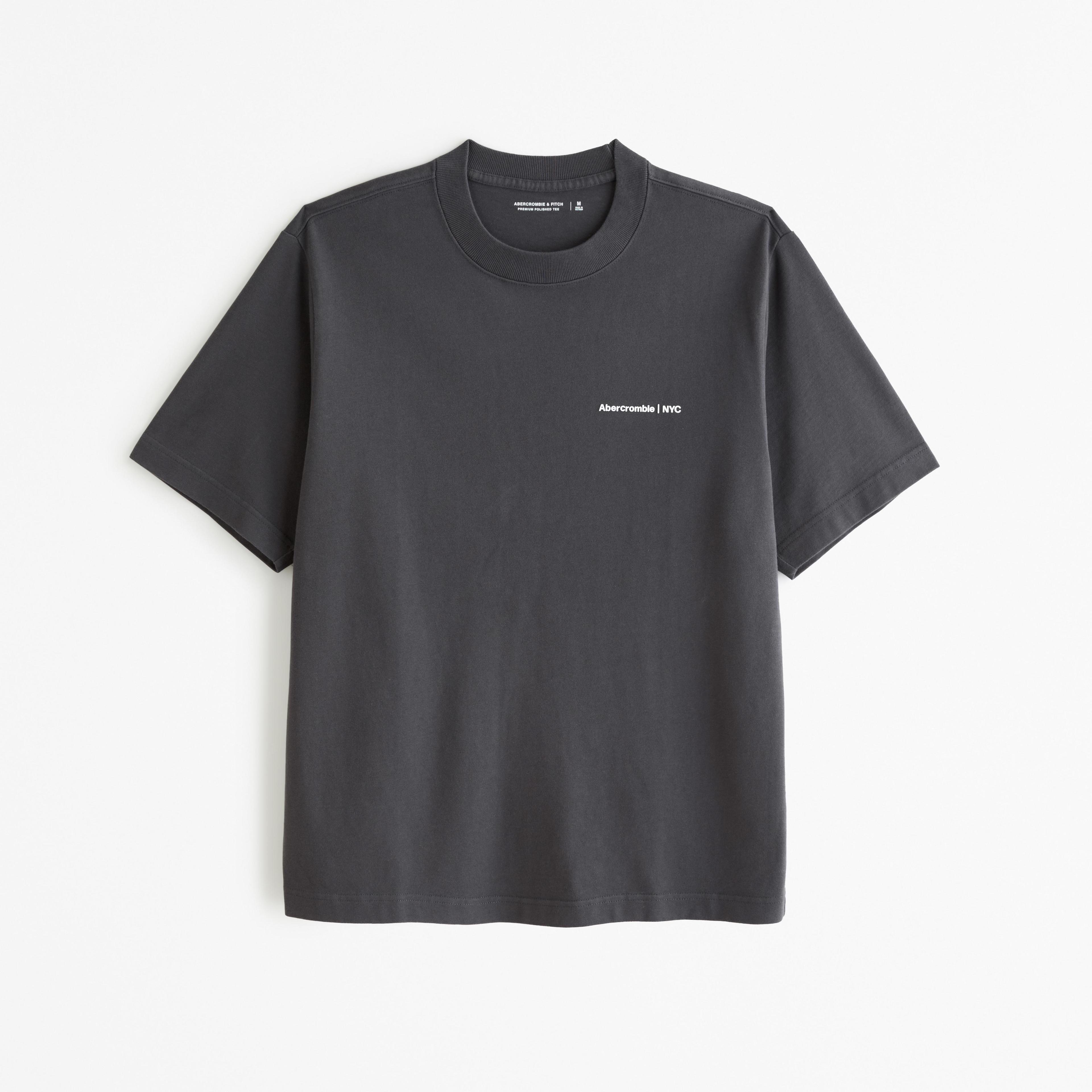 Premium Polished Micro-Logo Tee Product Image