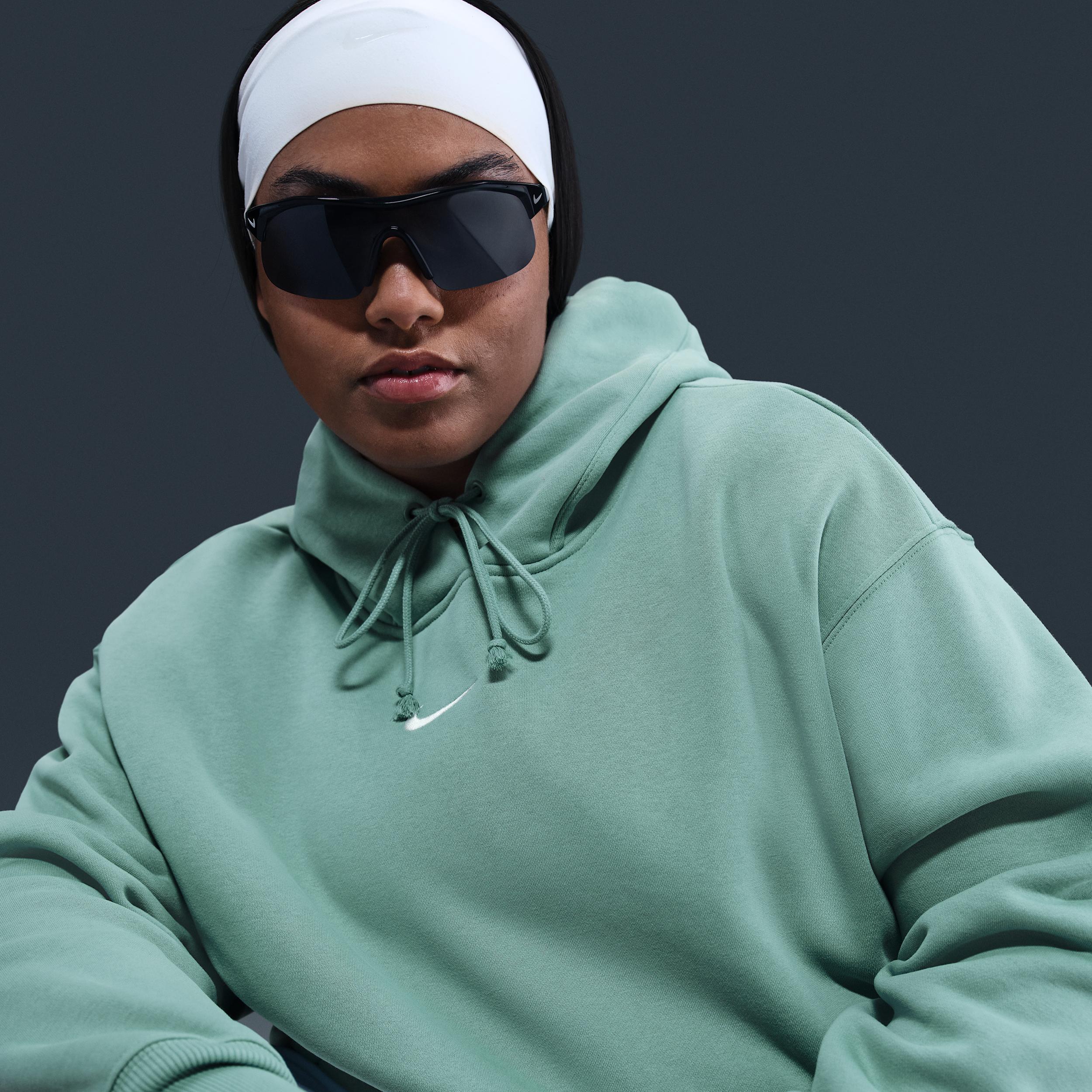 Womens Nike Sportswear Phoenix Fleece Oversized Pullover Hoodie (Plus Size) | DV4984-017 Product Image