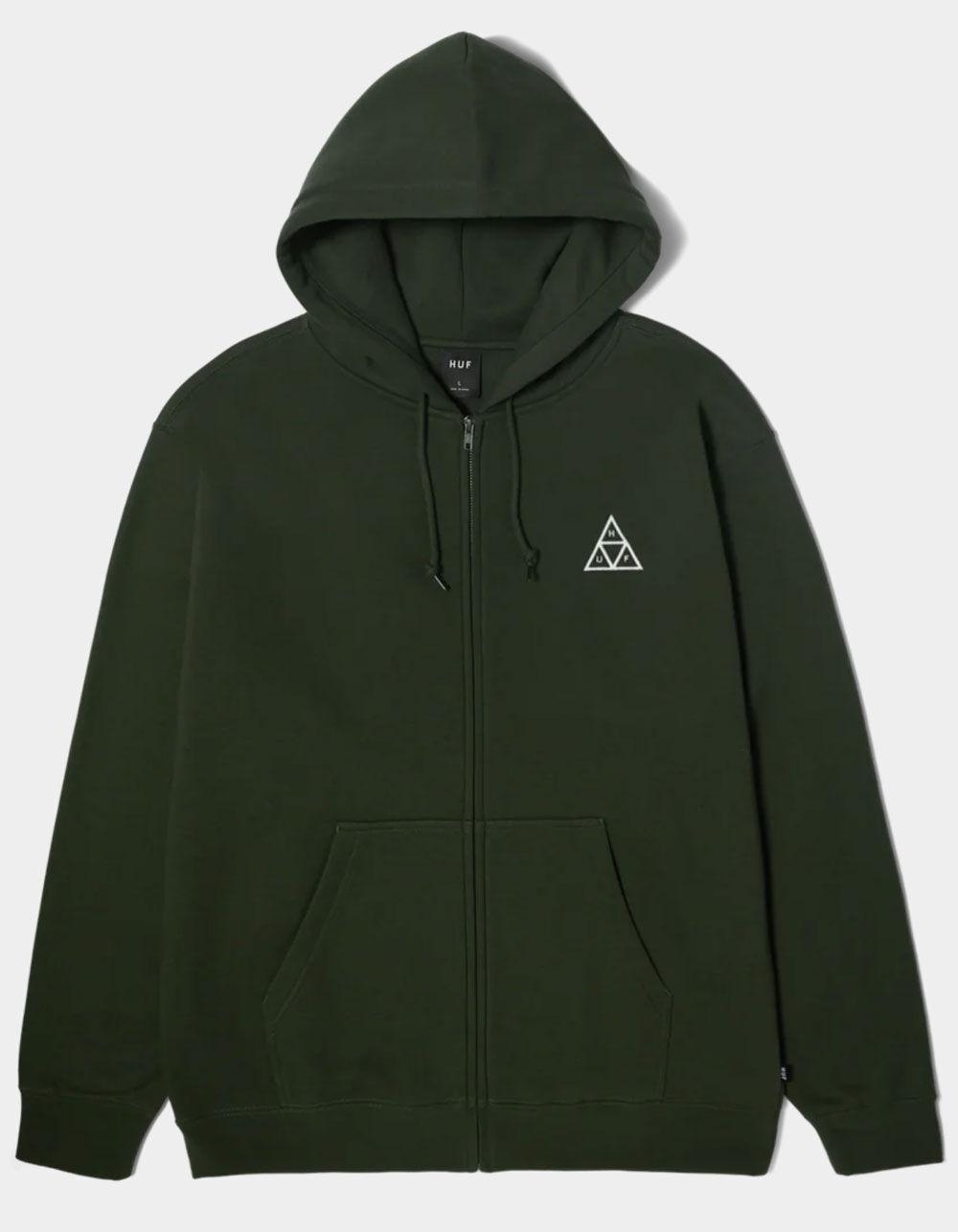 HUF Set Triple Triangle Mens Zip-Up Hoodie Product Image