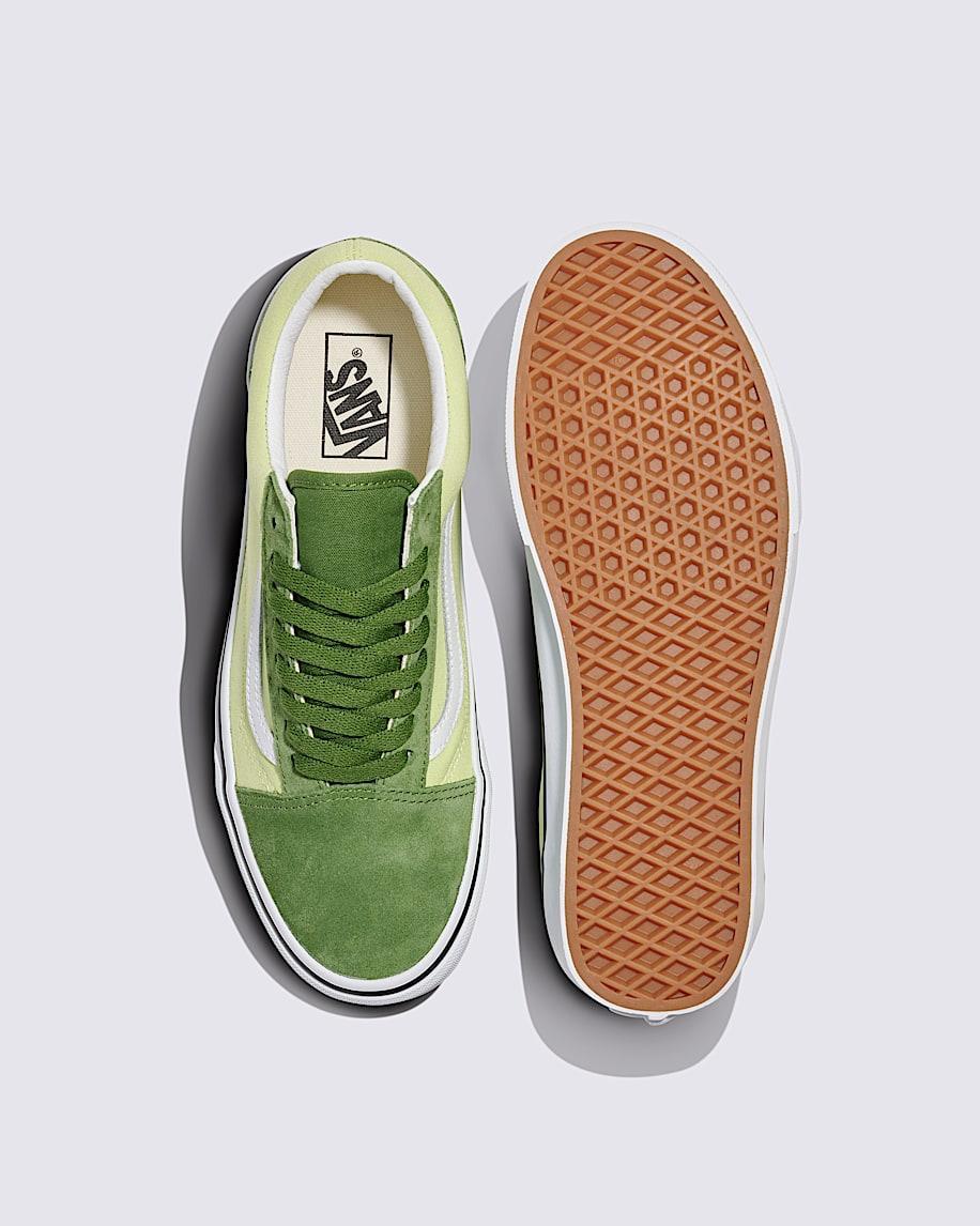 Old Skool Shoe in Shadow Lime Green| Vans US Product Image