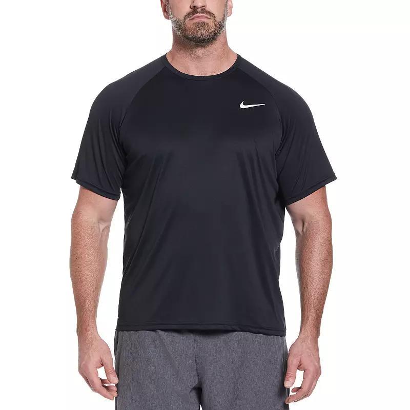 Big & Tall Nike Dri-FIT UPF 40+ Hydroguard Swim Tee, Men's, Size: 3XL, Fir Product Image