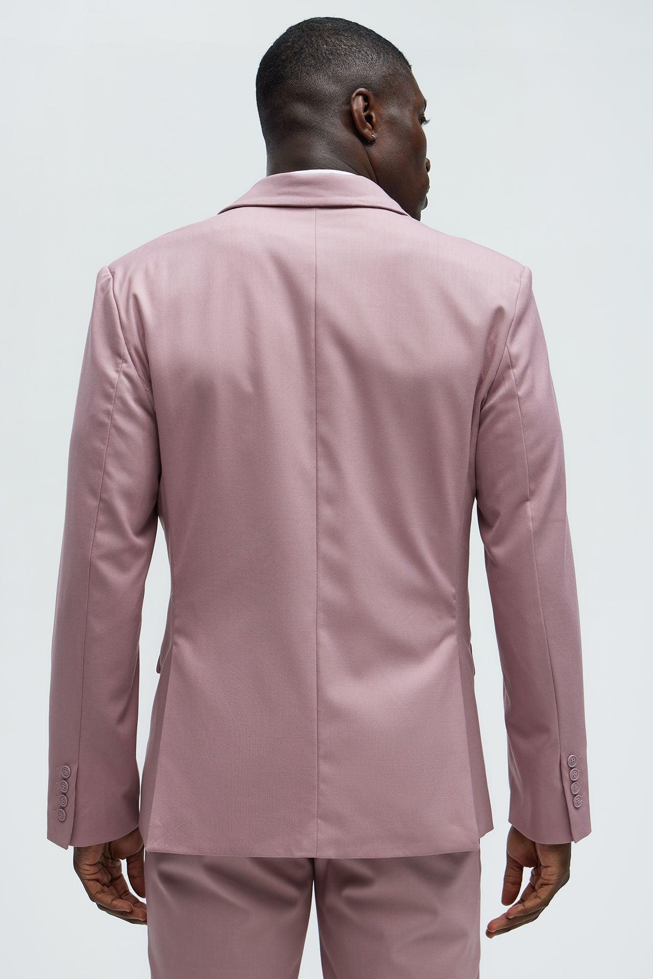 The Modern Stretch Suit Jacket - Mauve Product Image