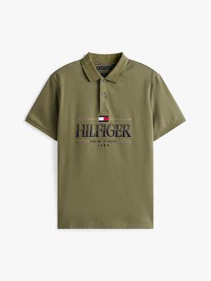 Regular Fit Interlock Hilfiger Logo Polo Product Image