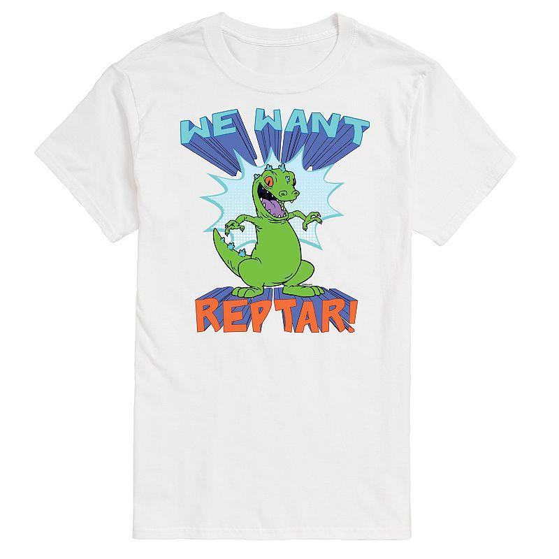 Big & Tall Rugrats We Want Reptar Graphic Tee, Men's,  Product Image