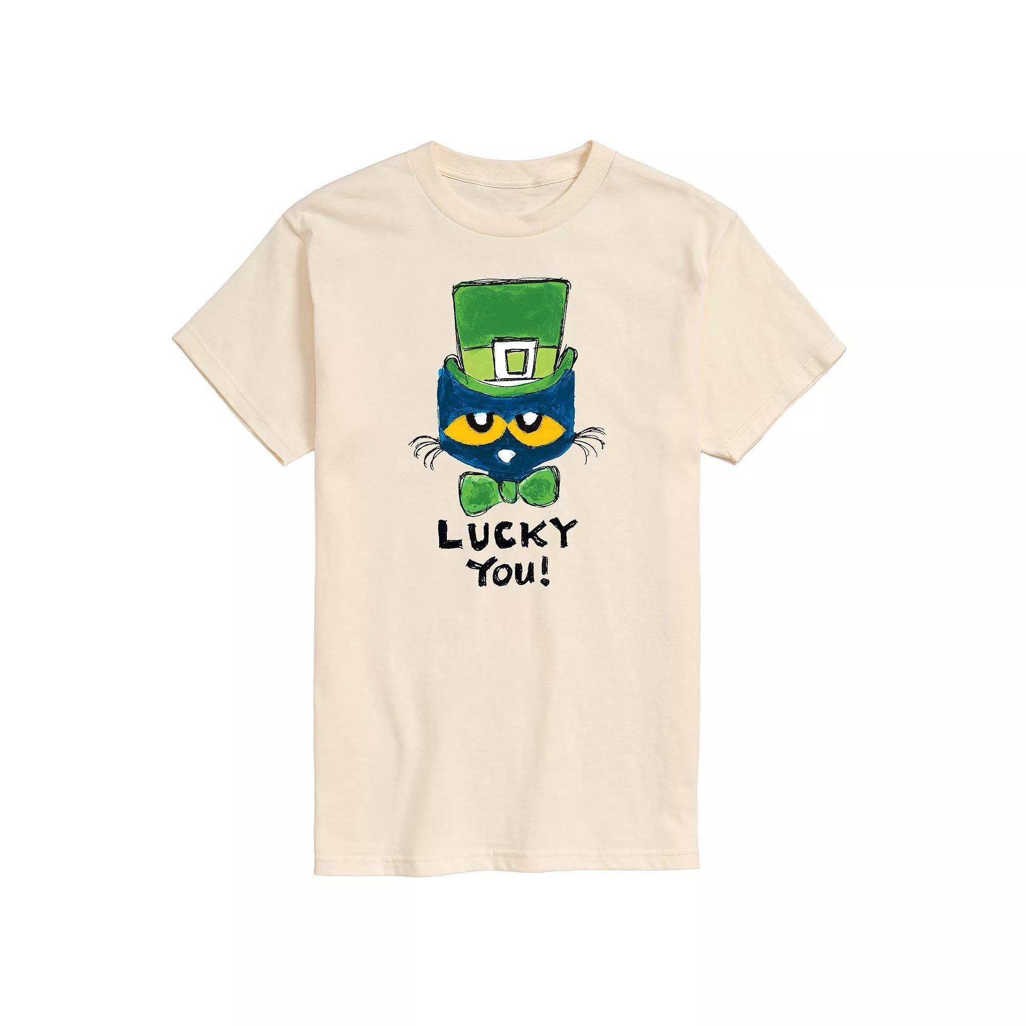 Men's Pete Cat Lucky You Tee,  Product Image