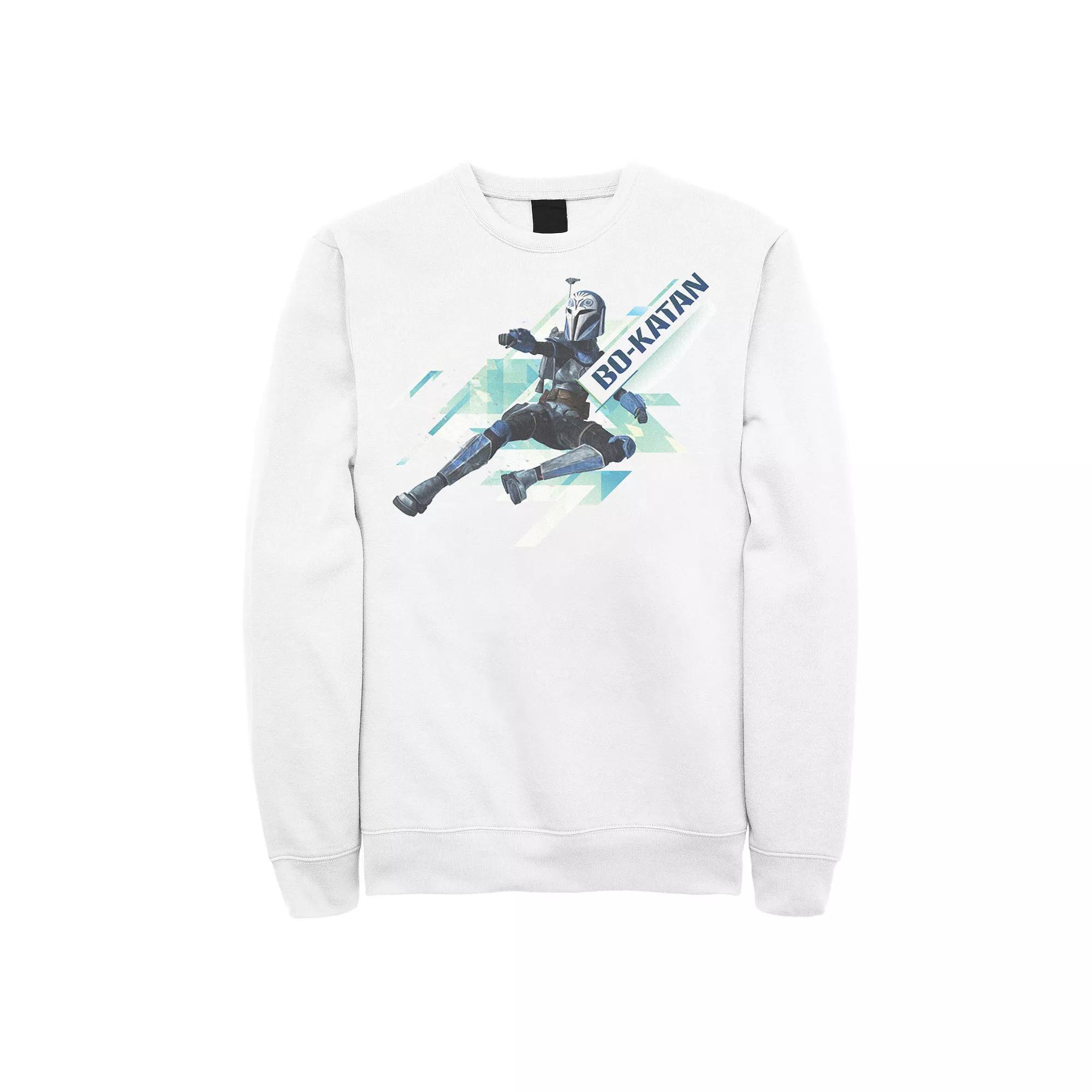Men's Star Wars The Clone Wars Bo-Katan Portrait Sweatshirt,  Product Image