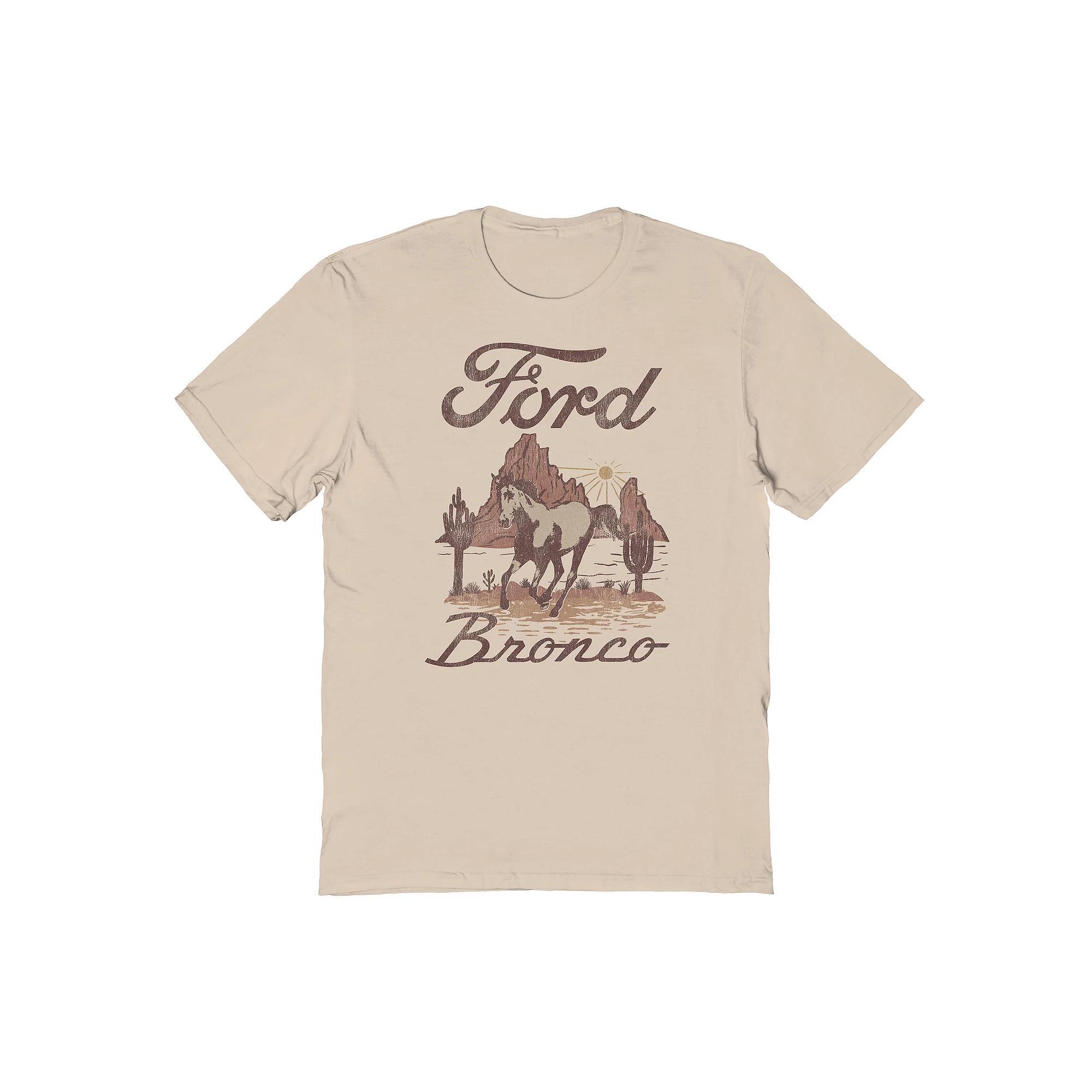 Men's Bronco Bro Graphic Tee, Size: XL, Brown Product Image