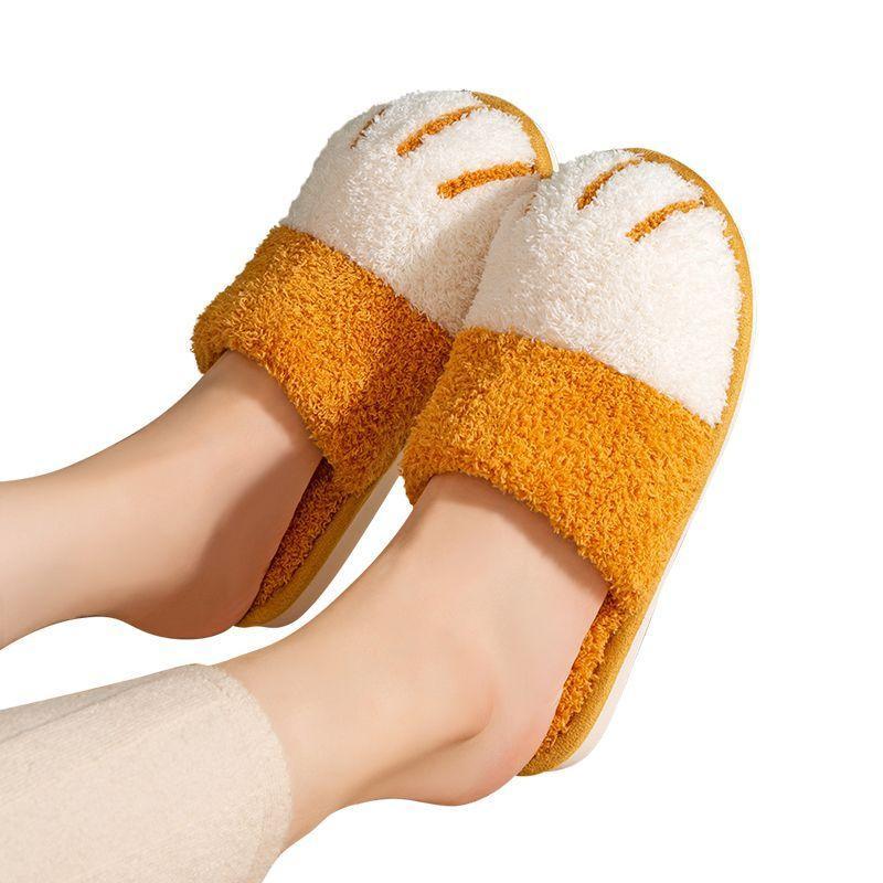 Cat's Paw Fleece Home Slippers Product Image