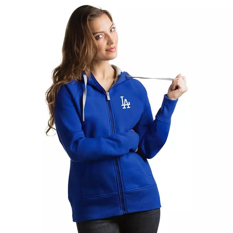 Womens Antigua Los Angeles Dodgers Victory Hoodie Product Image