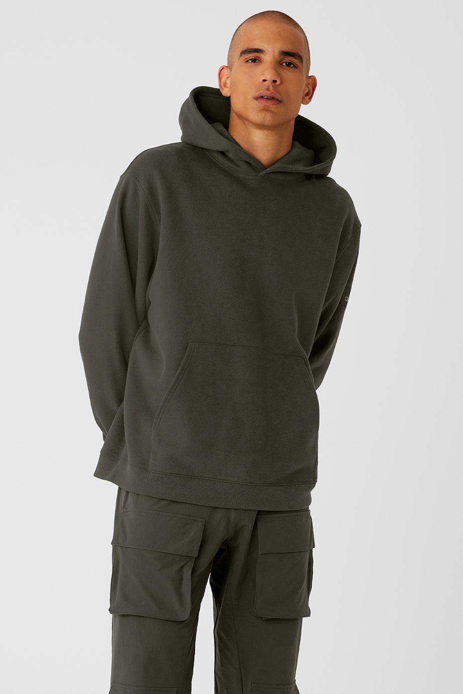 Renown Heavy Weight Hoodie - Stealth Green Female Product Image