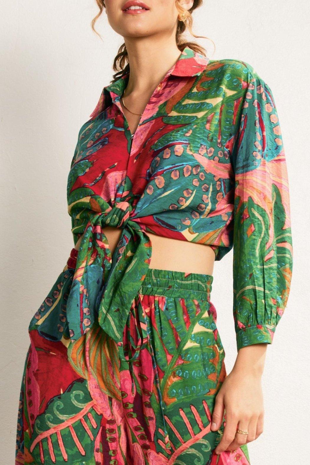 Calypso Coral Top Product Image