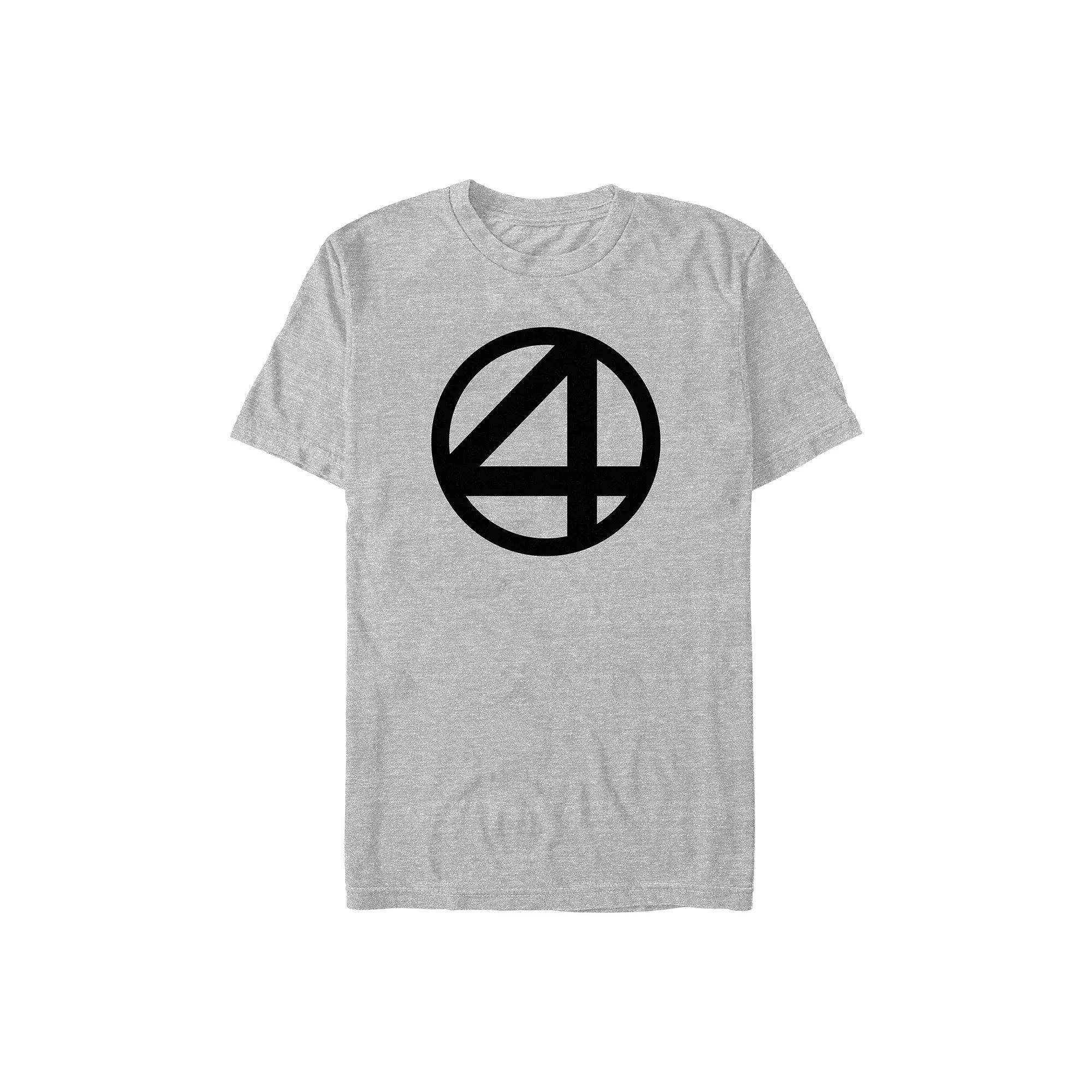 Big & Tall Marvel Fantastic Four Logo Graphic Tee, Men's,  Product Image