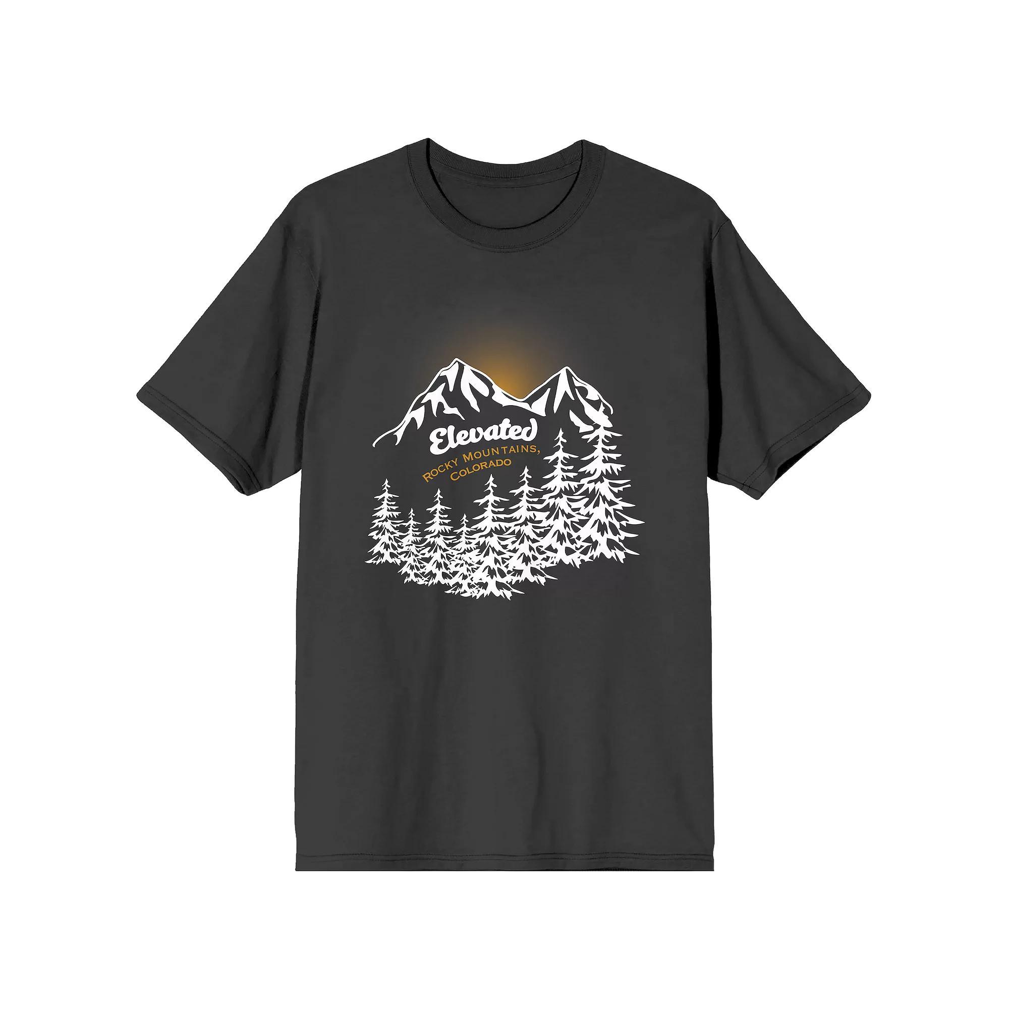 Men's Adventure Society Elevated Vacation Tee, Size: Small, Black Product Image