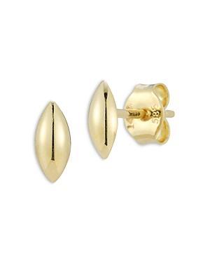 Alberto Amati 14K Yellow Gold Polished Navette Stud Earrings Product Image