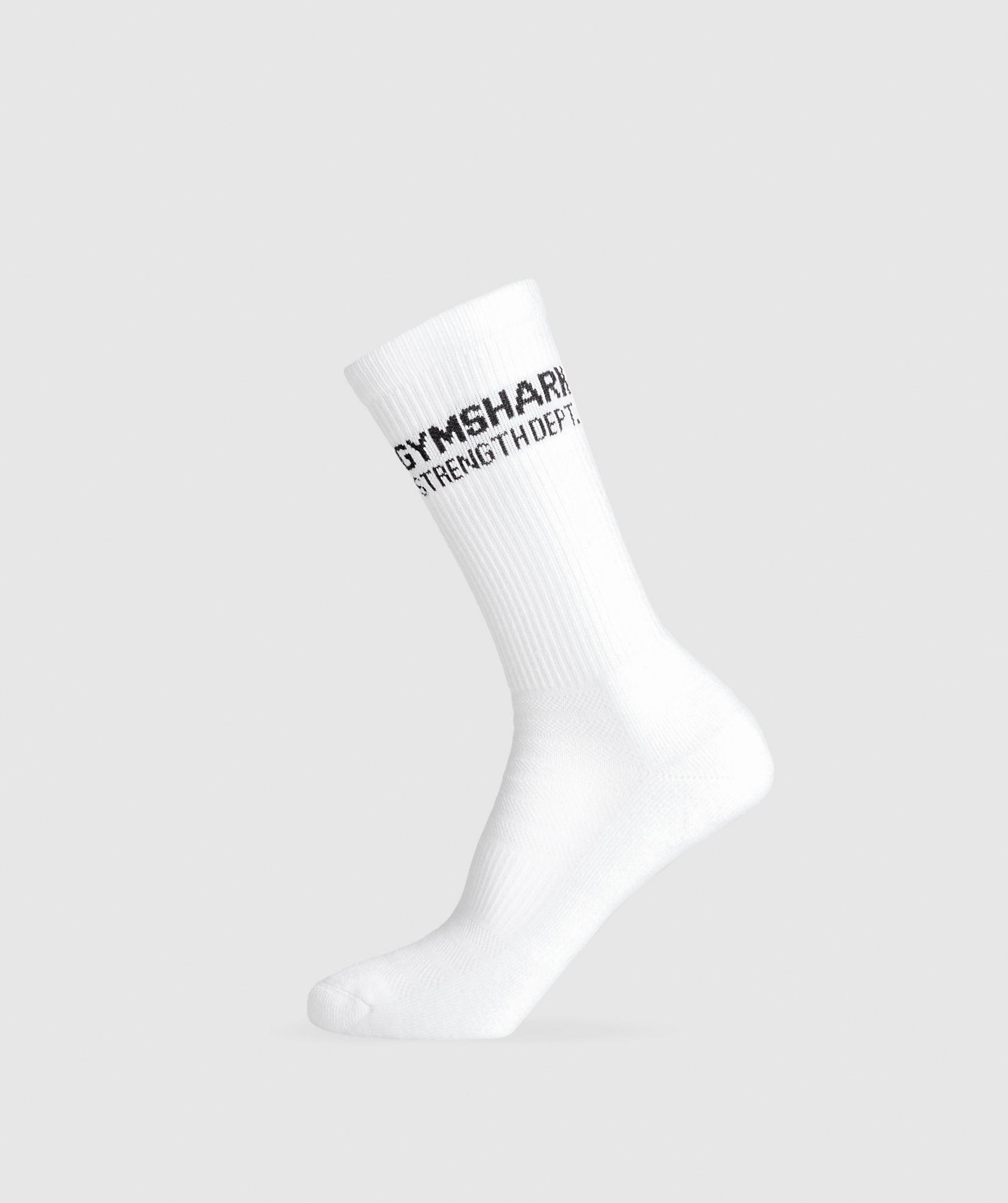 Strength Dept. Graphic Crew Socks Product Image