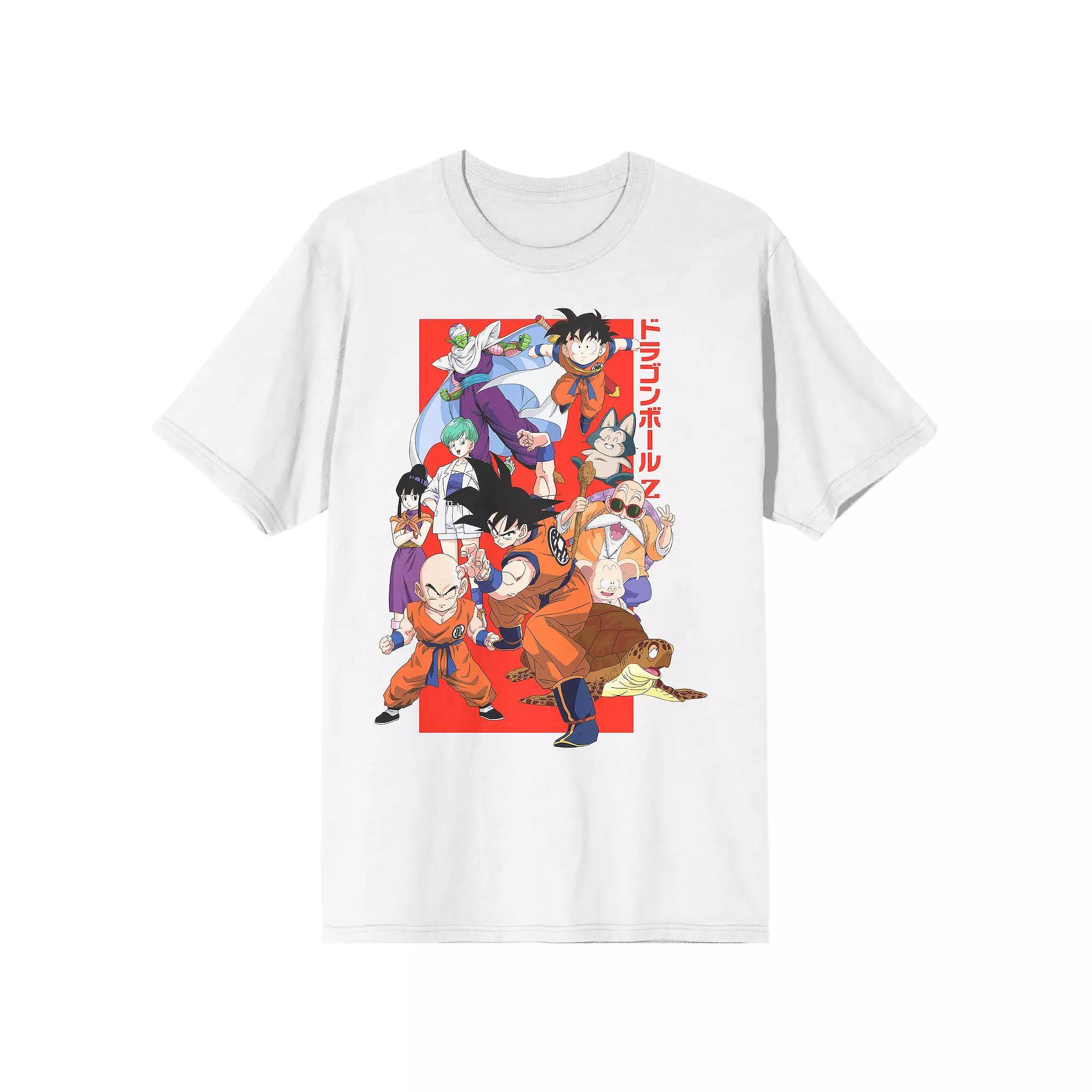 Men's Dragon Ball Z Classic Tee, Size: XXL, White Product Image