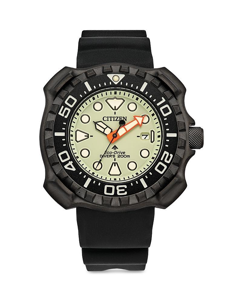 Citizen Mens Promaster Dive Analog Black Strap Watch Product Image