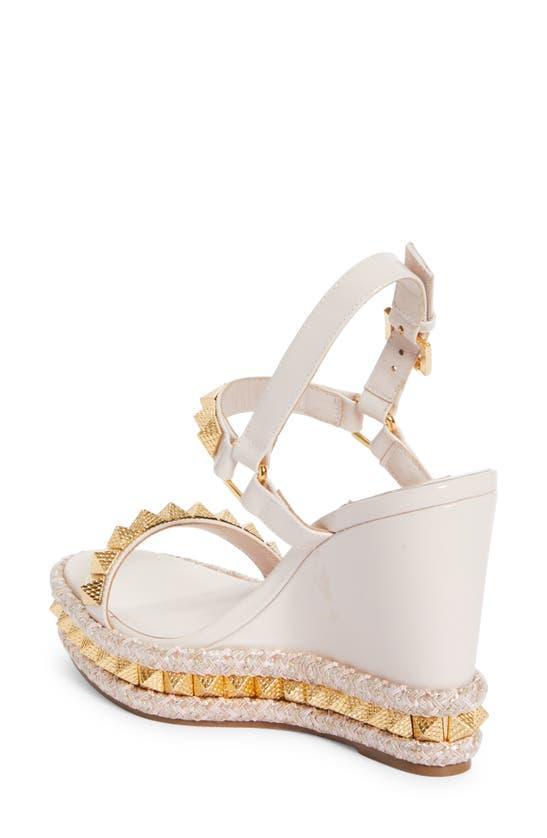 Pyraclou Wedge Sandal In F608 Lechelin Leche Product Image