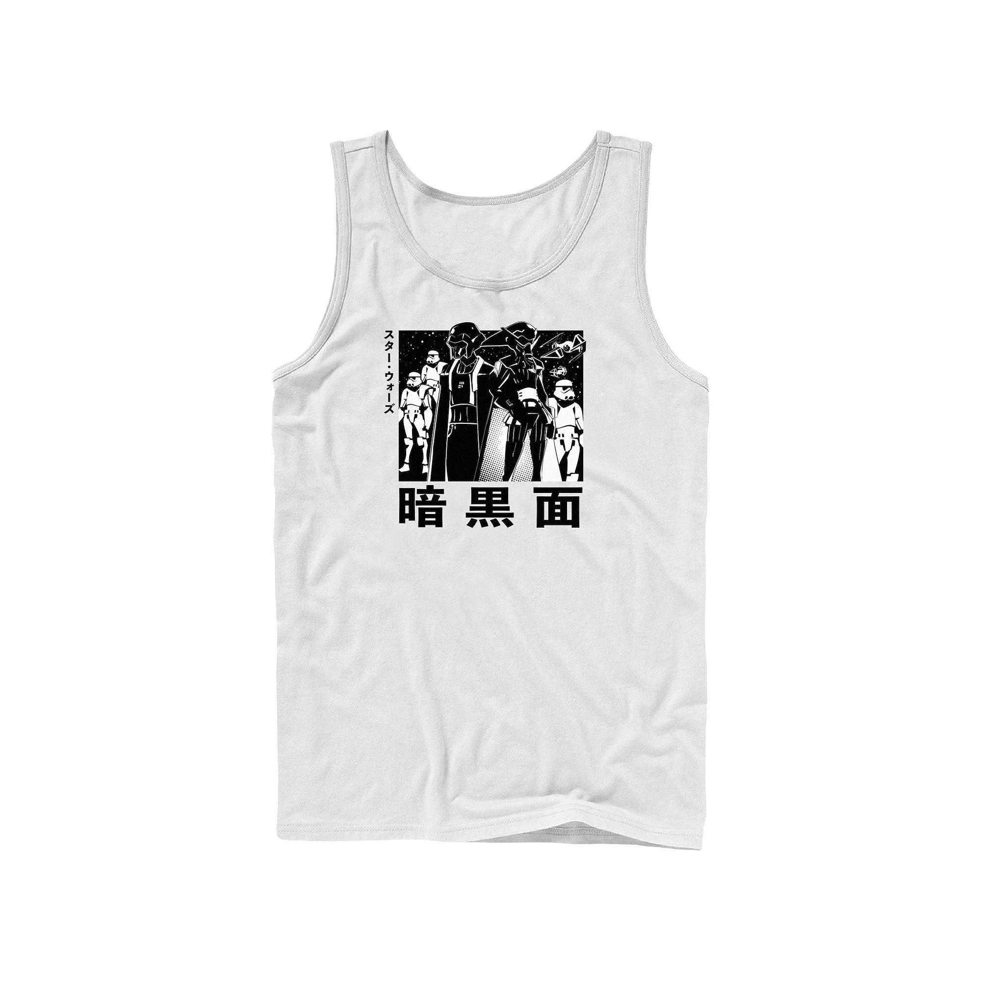 Men's Star Wars Visions Simple Anime Poster Graphic Tank,  Product Image