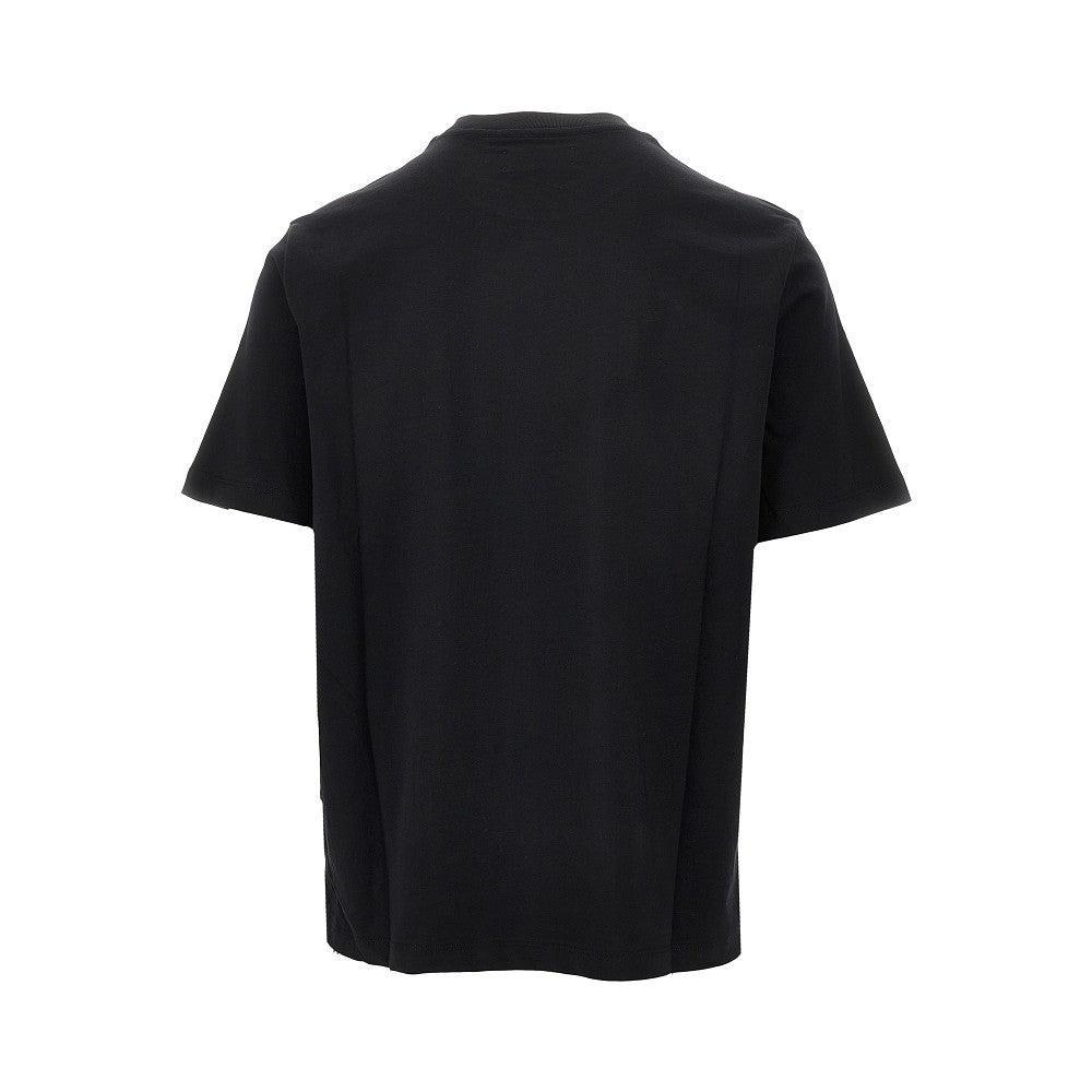 AMIRI Black Cotton T-shirt With Bold Logo Statement Product Image