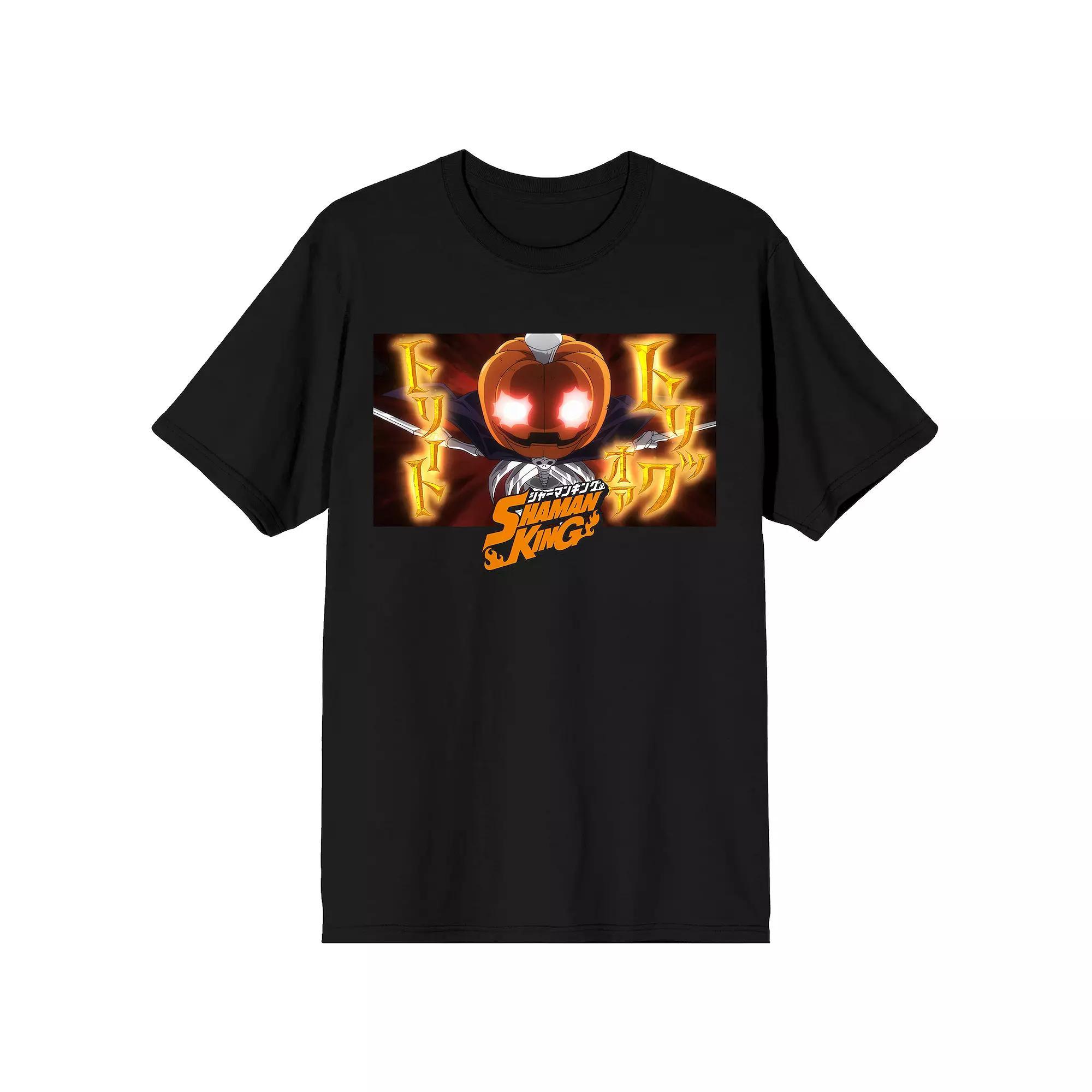 Men's Shaman King Jack Crew Neck Tee, Size: XXL, Black Product Image