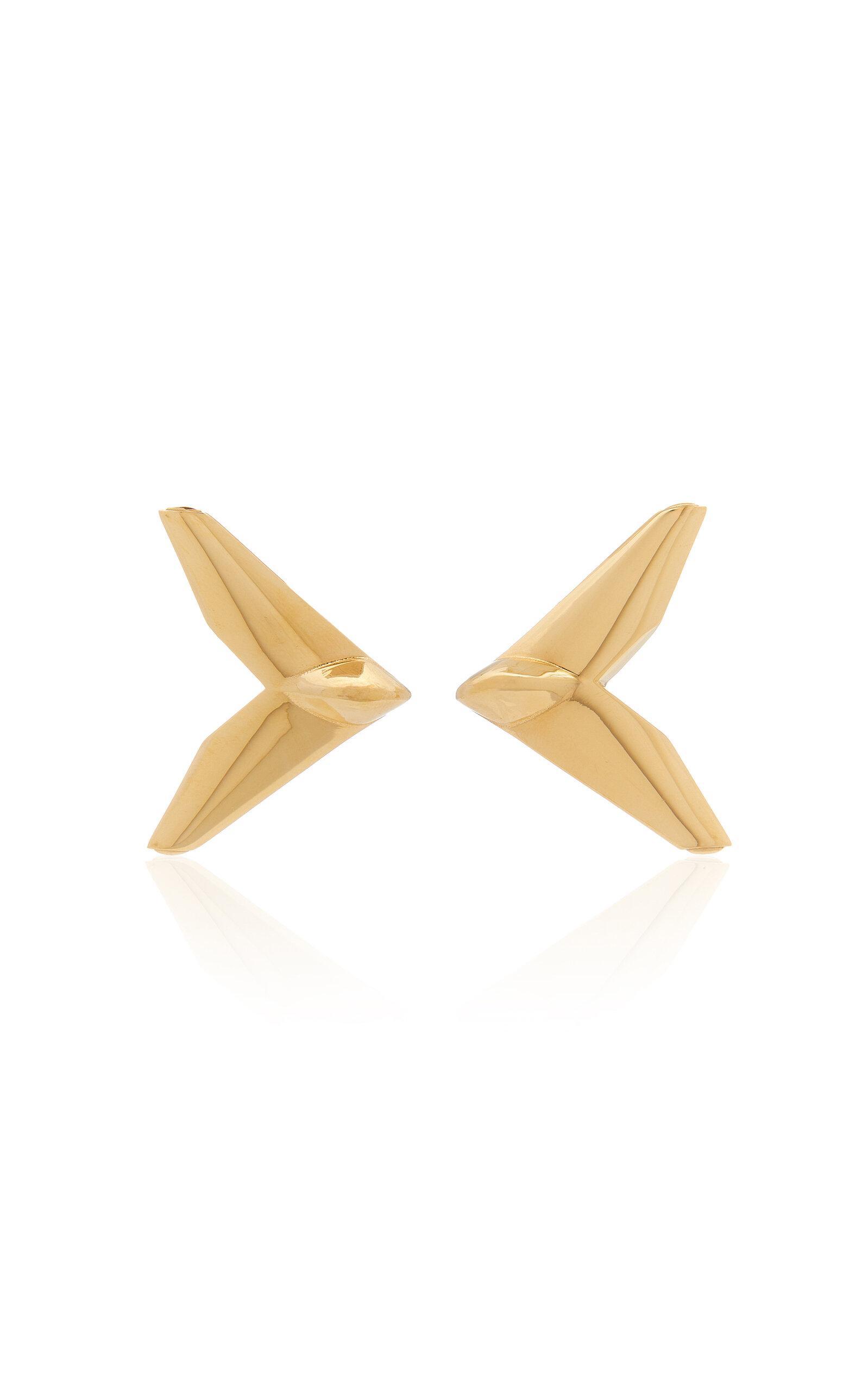 BOTTEGA VENETA 18k Gold-plated Sterling Silver Earrings Product Image