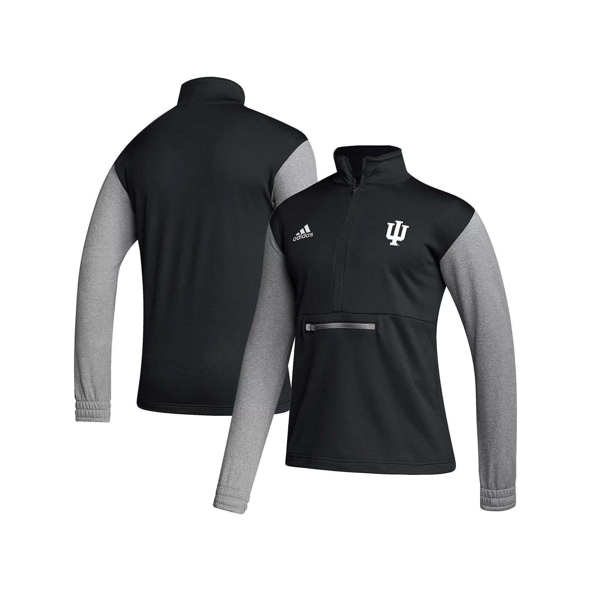 Men's adidas Black Texas A&M Aggies Team Issue AEROREADY Quarter-Zip Jacket,  Product Image