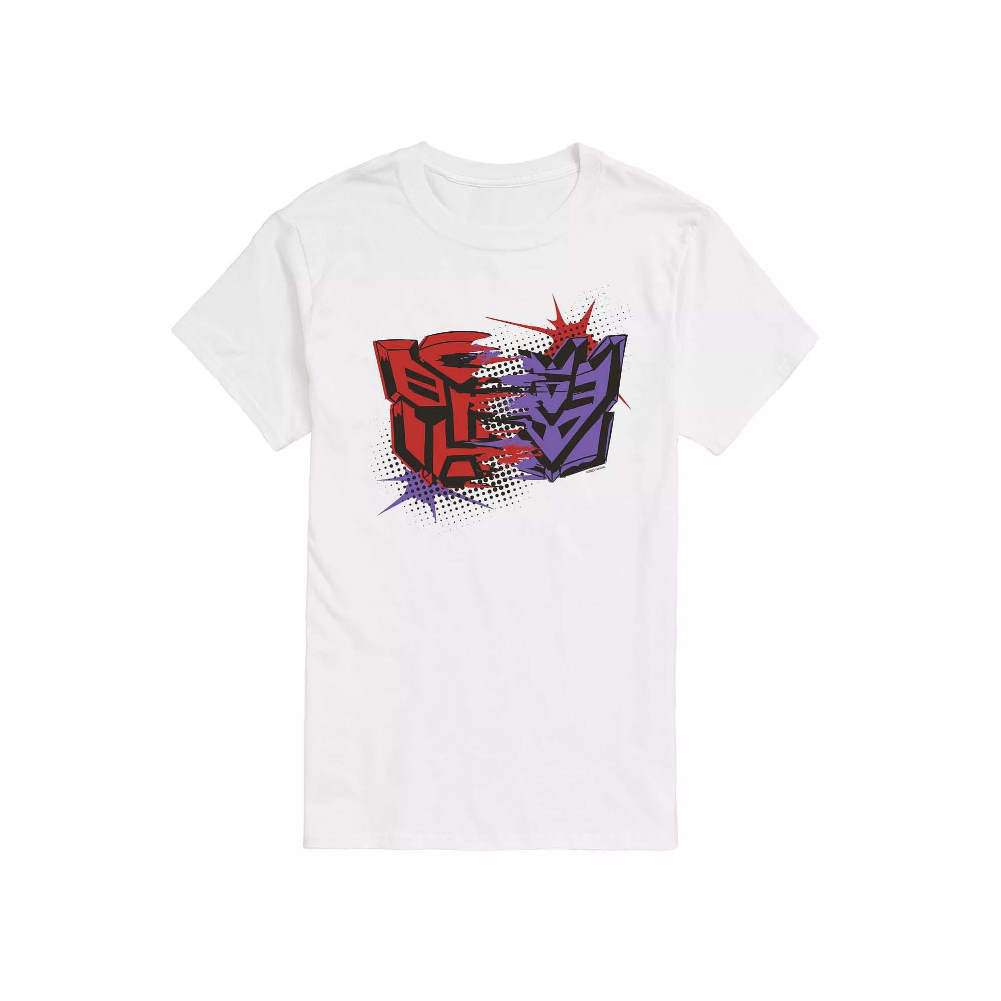 Men's Transformers Autobot Vs Decepticon Graphic Tee,  Product Image