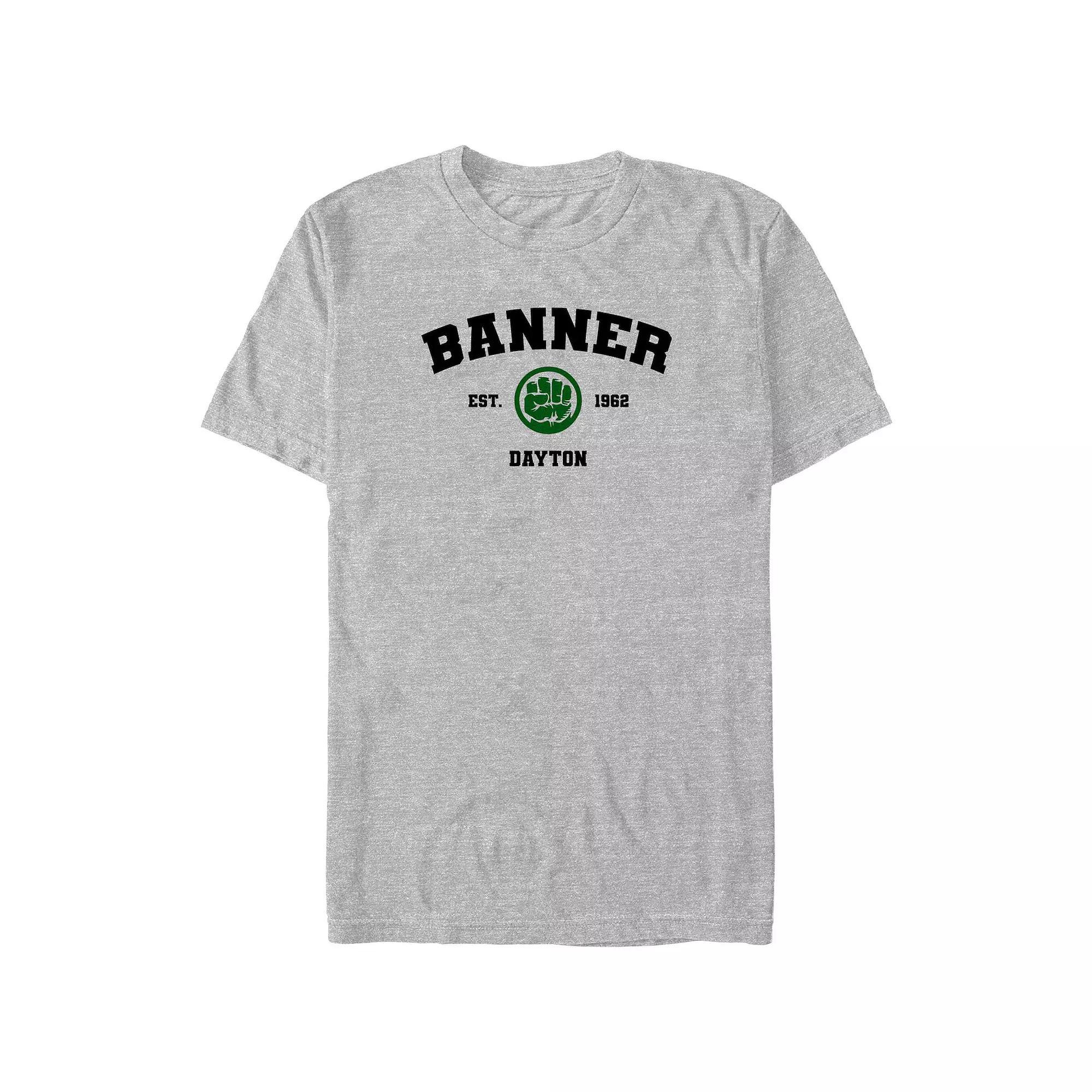 Big & Tall Marvel The Incredible Hulk Banner Est. 1962 Dayton Graphic Tee, Men's,  Product Image