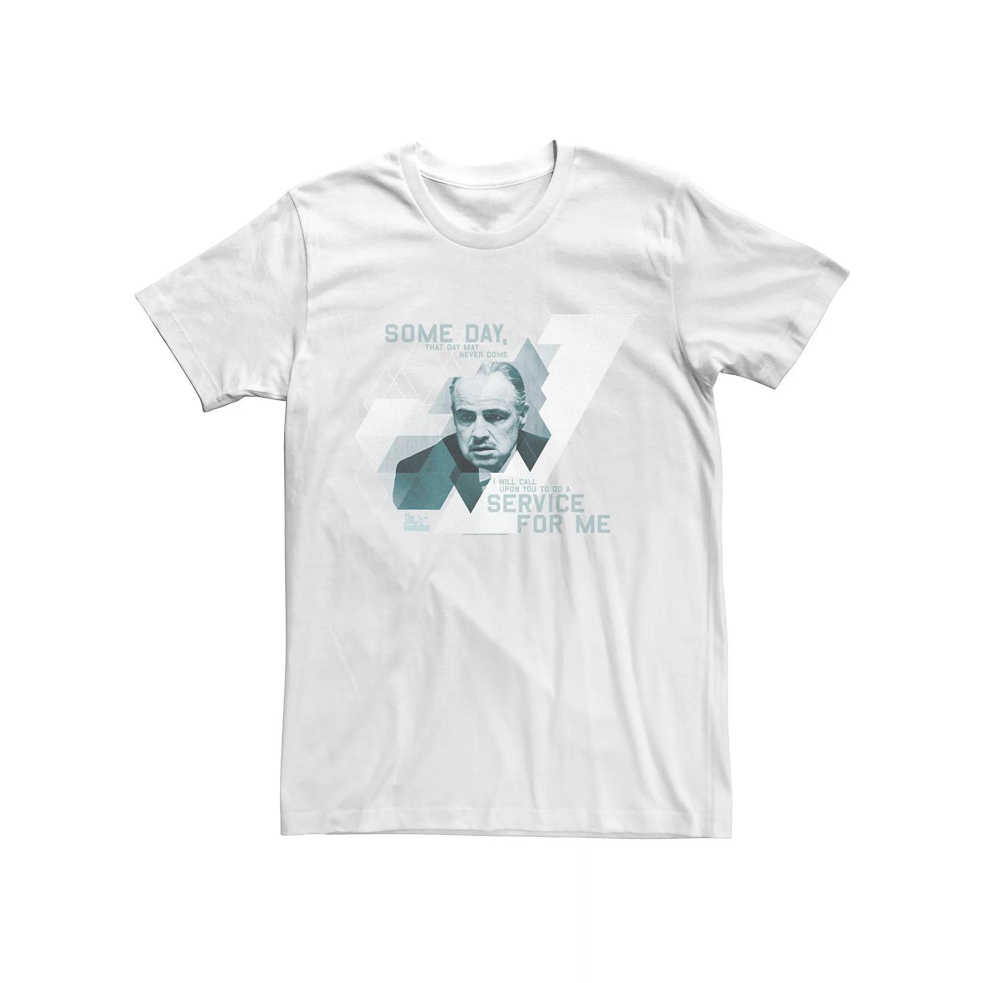 Men's The Godfather I Will Call Upon You To Do A Service Quote Tee,  Product Image
