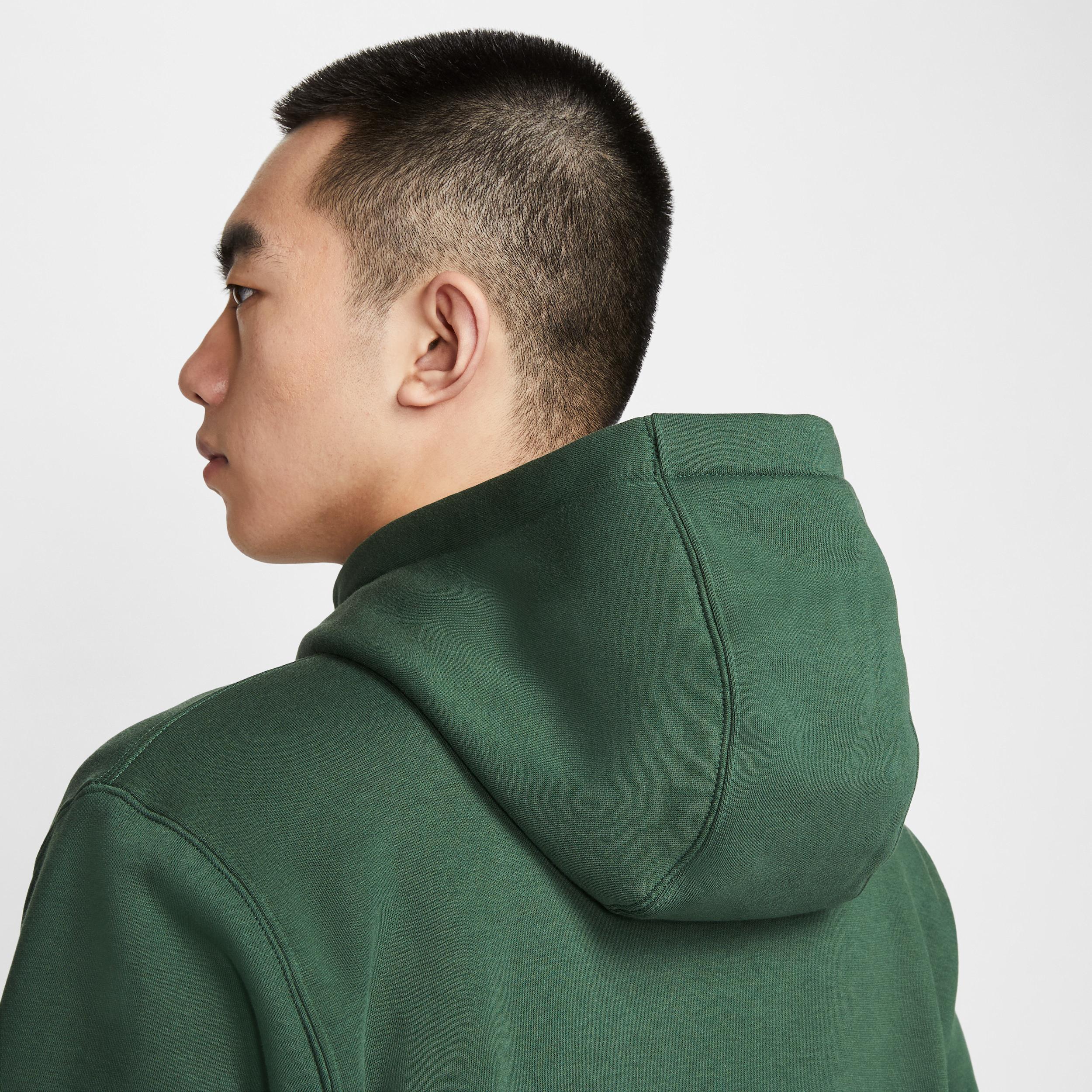 Mens Nike Sportswear Club Fleece Full-Zip Hoodie | BV2645-323 Product Image