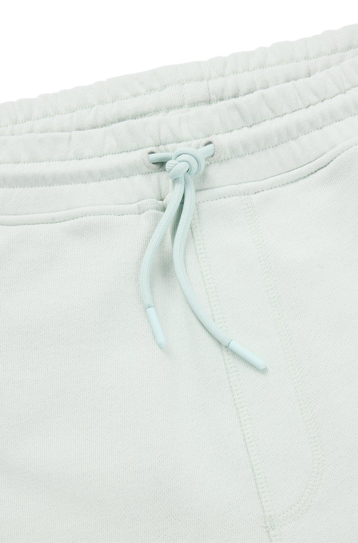 Cotton-terry regular-fit shorts with logo badge Product Image