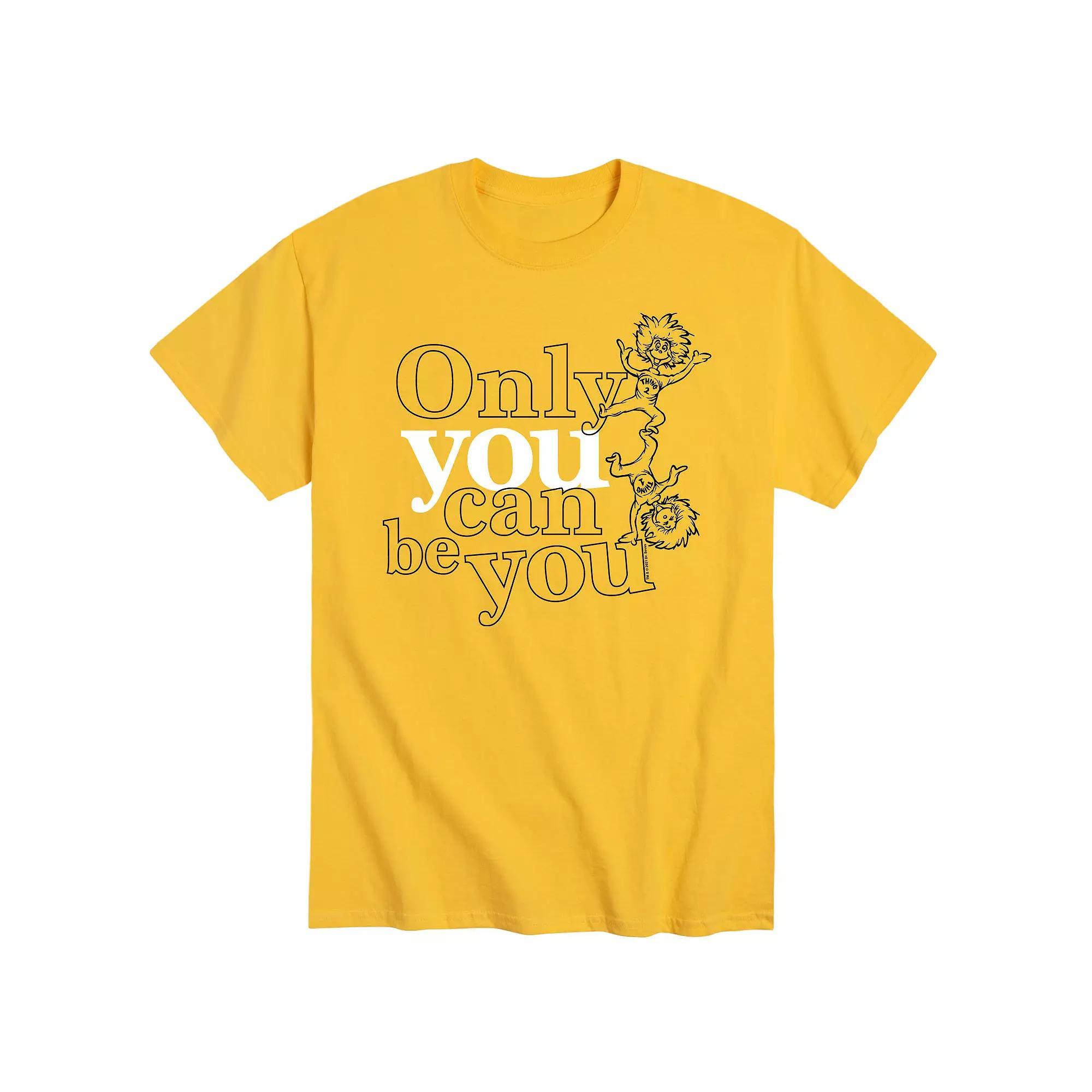 Men's Dr. Seuss Only You Can Be You Tee,  Product Image