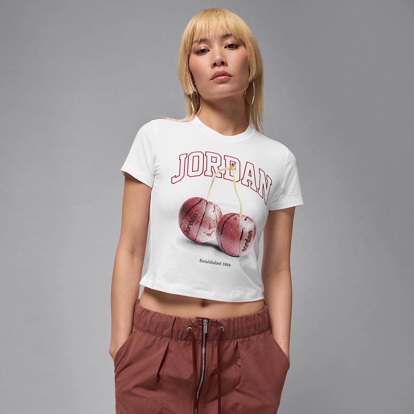 Womens Jordan Brooklyn T-Shirt | IH2531-100 Product Image