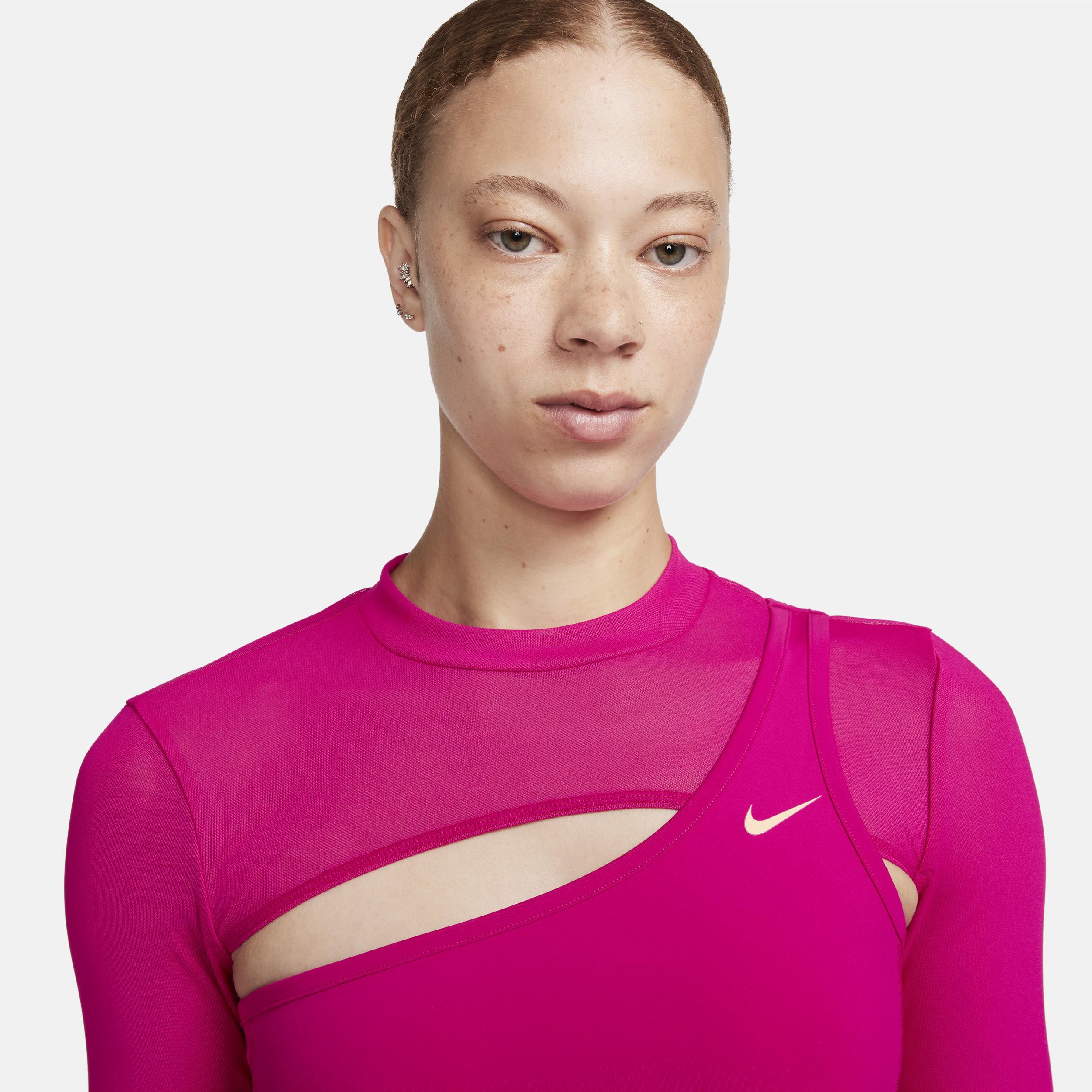 Women's Nike Pro Long-Sleeve Cropped Top Product Image