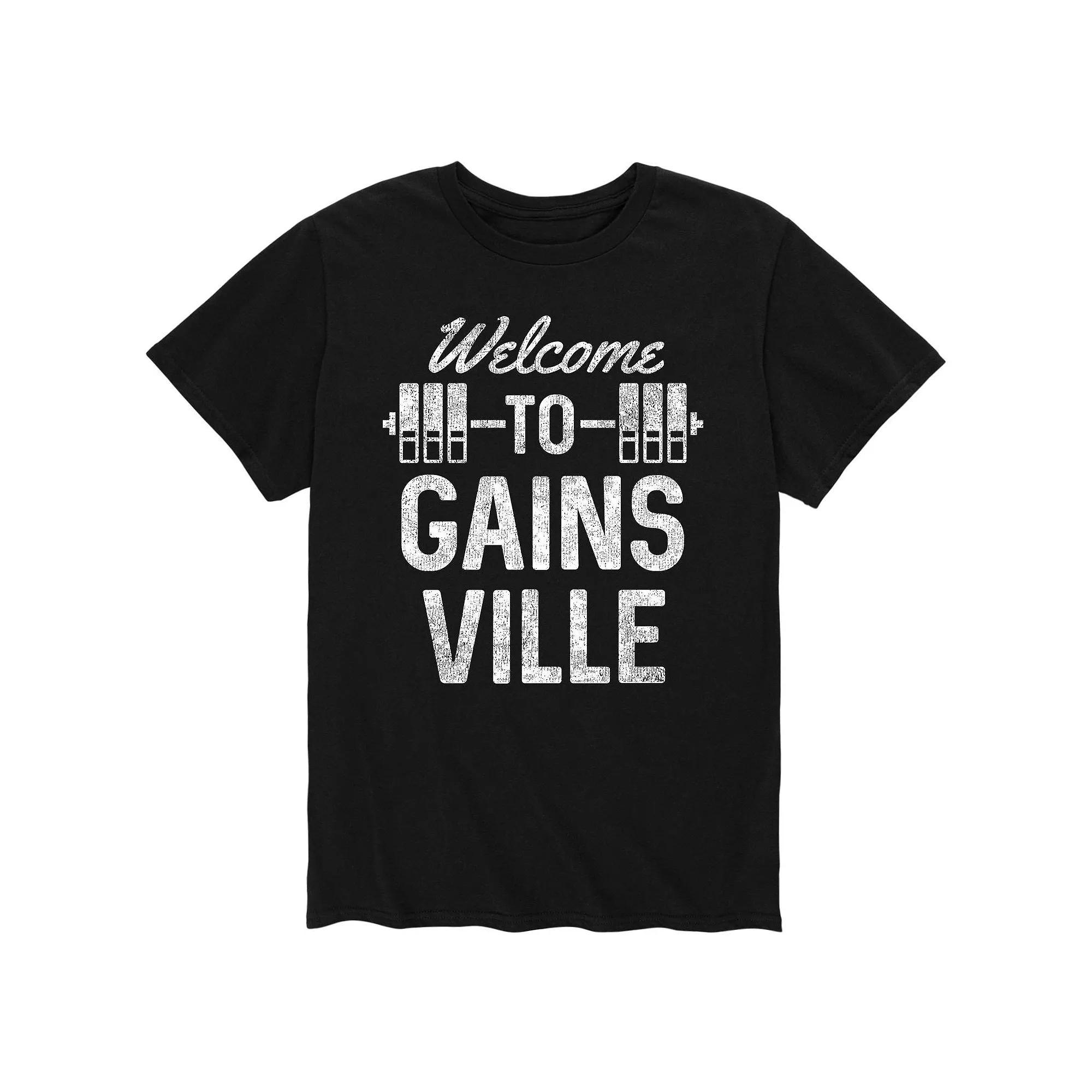 Men's Welcome To Gainsville Tee, Size: Medium, Black Product Image