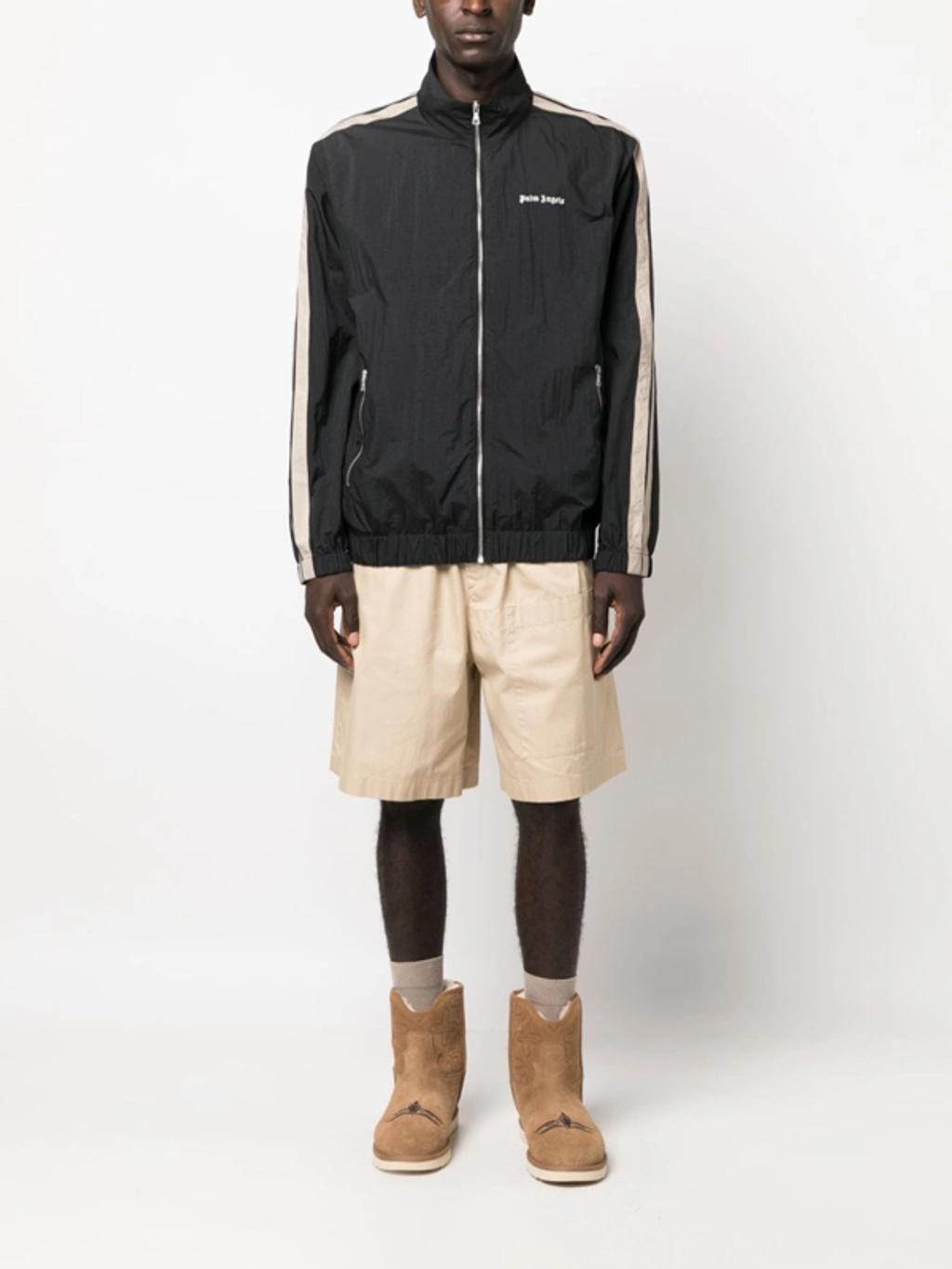 logo-embroidered sport jacket Product Image