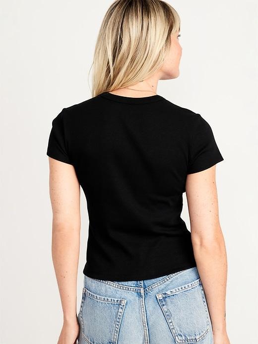 Snug Crop T-Shirt Product Image