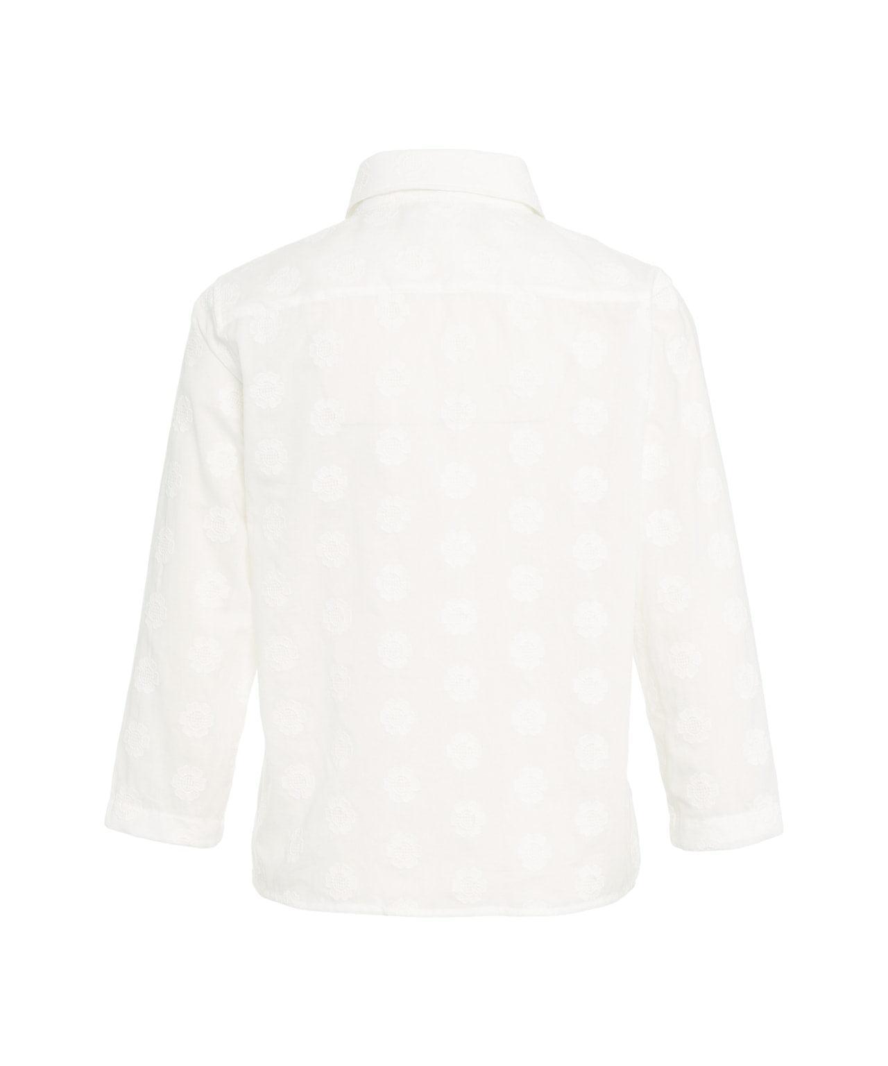 Blouse with floral embroidery Product Image