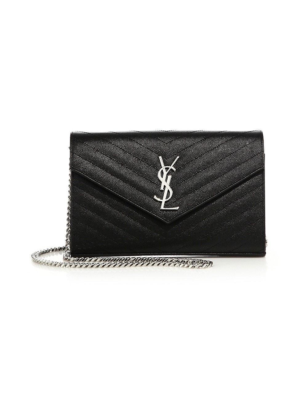 Womens Cassandre Matelass Chain Wallet in Lambskin Product Image