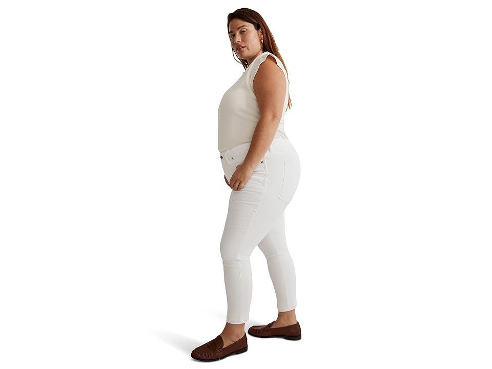 Madewell Plus 9 Mid-Rise Crop in Pure (Pure ) Women's Jeans Product Image