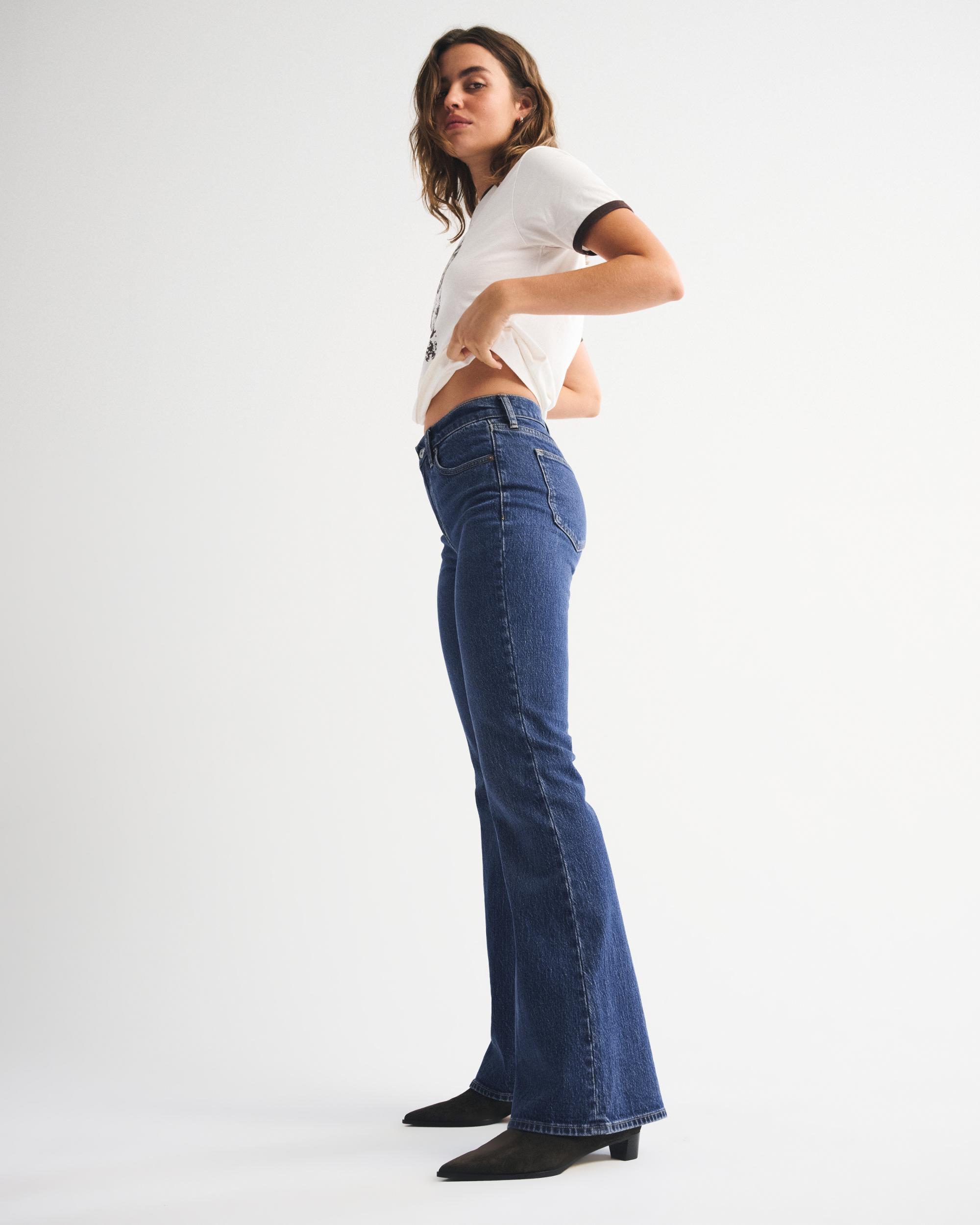 High Rise Flare Jean Product Image