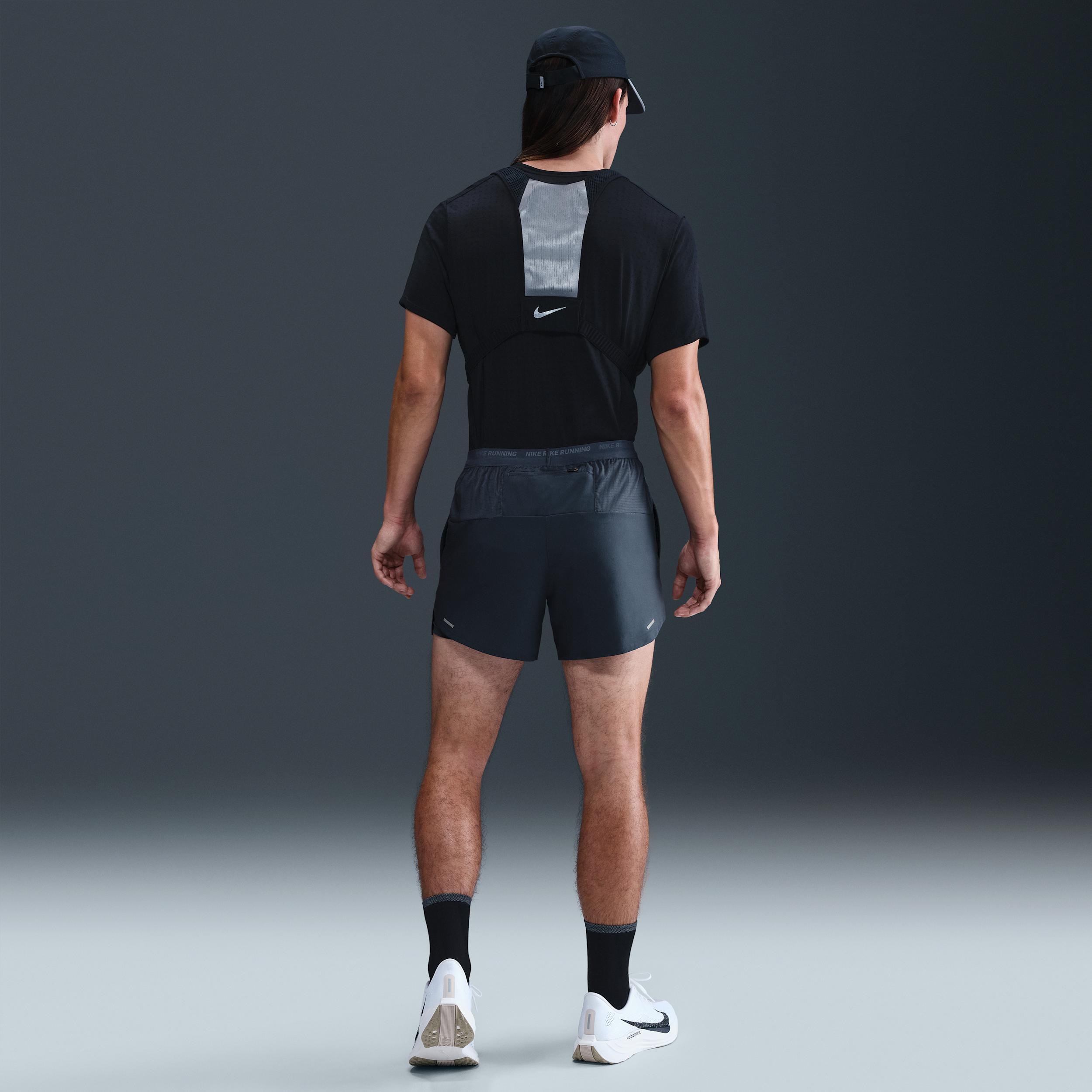 Nike Mens Stride Dri-FIT 5 2-in-1 Running Shorts | FN2992-437 Product Image