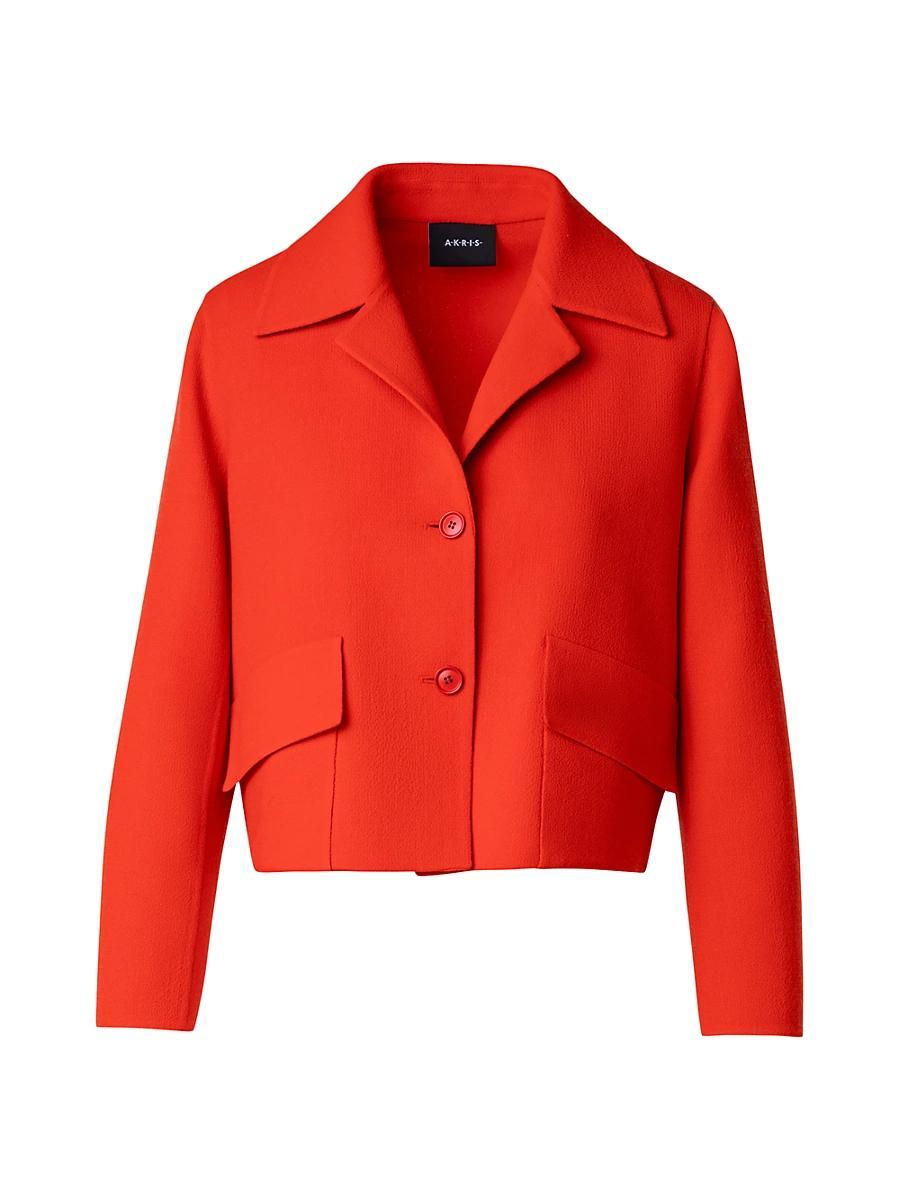 Womens Wes Wool Blouson Jacket Product Image