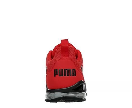 Mens PUMA Voltaic EVO Running Shoe Stormy Slate / For All Time Red Product Image