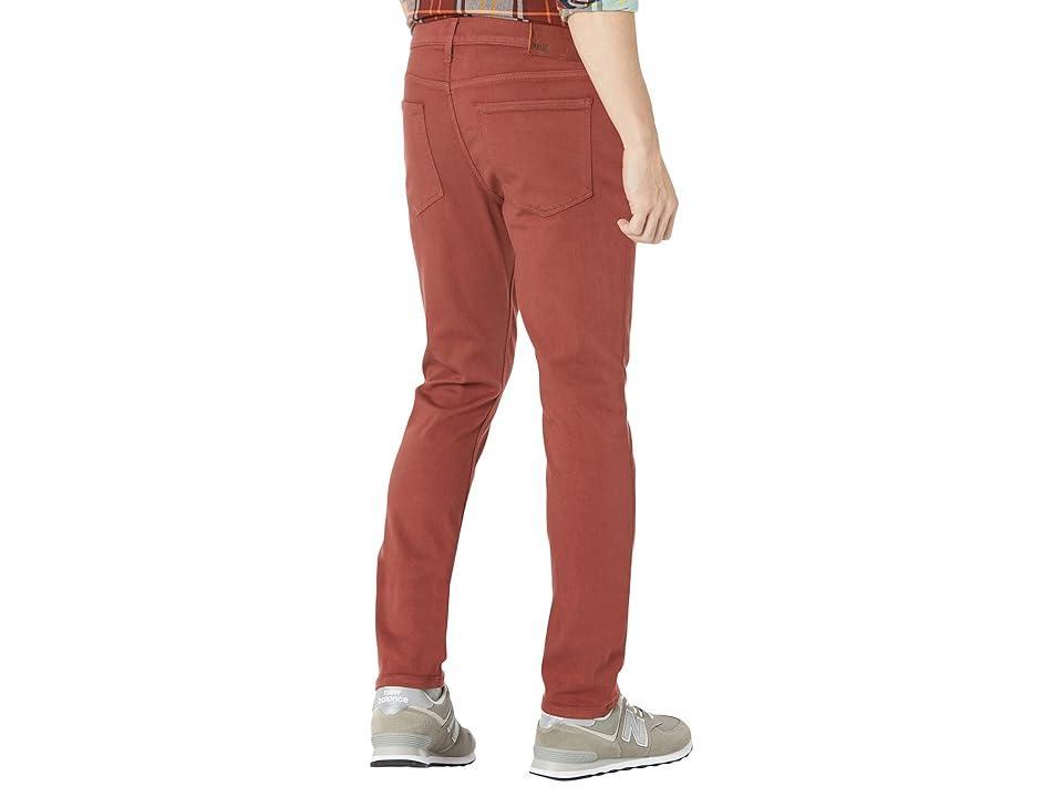 Paige Lennox Slim in Cherry Cola (Cherry Cola) Men's Casual Pants Product Image