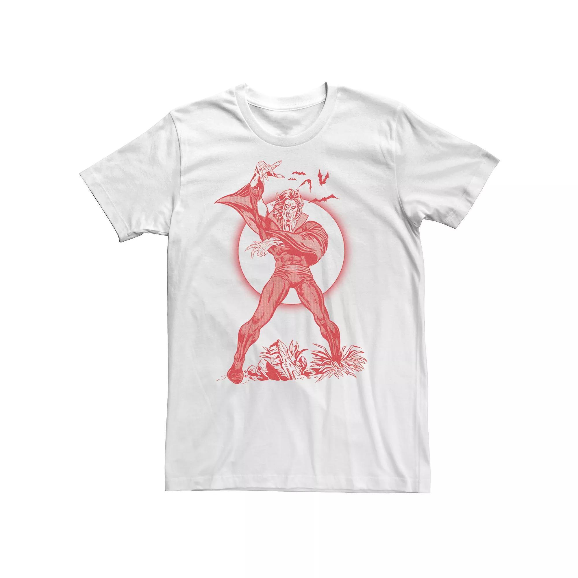 Big & Tall Marvel Morbius Red Hue Portrait Tee, Men's,  Product Image