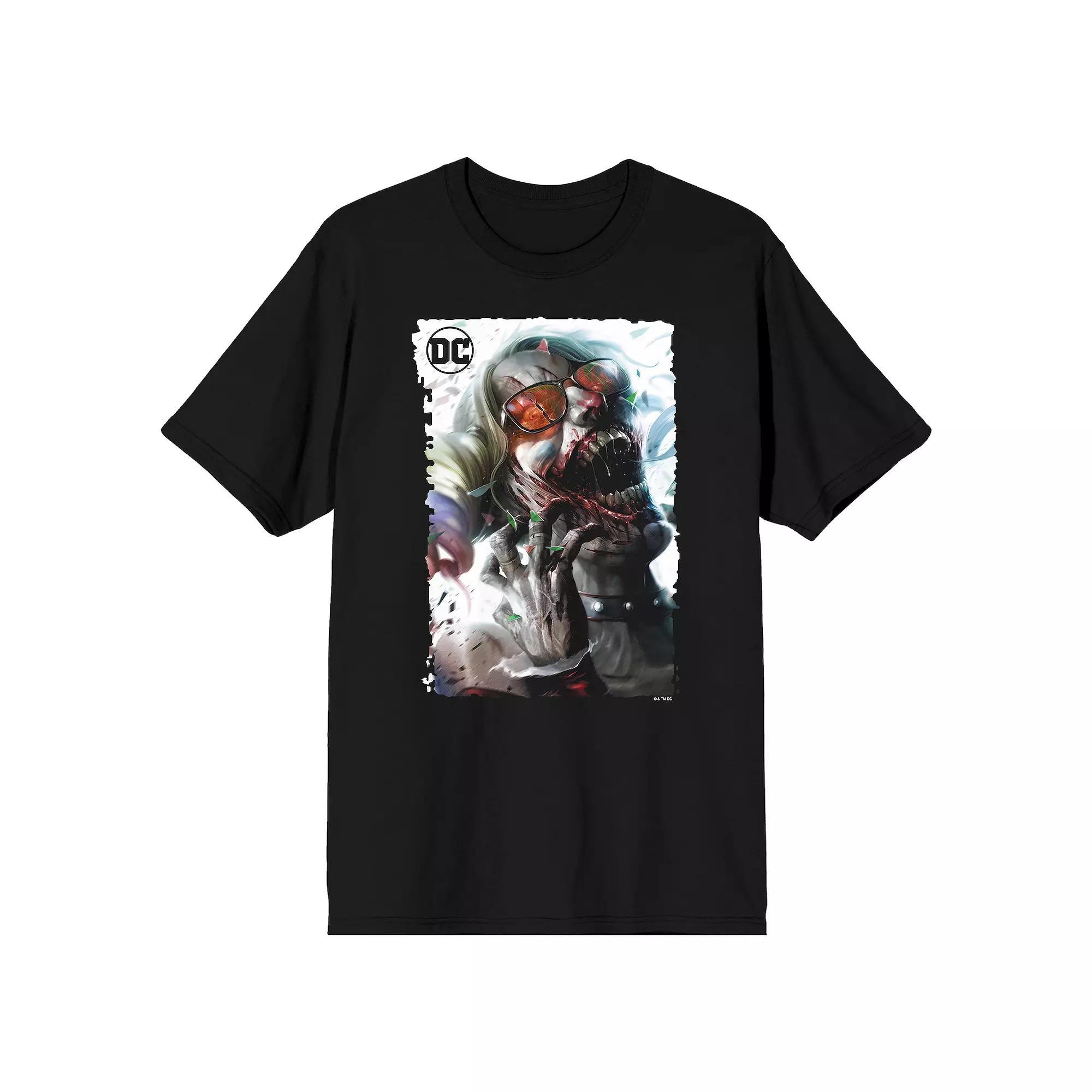 Men's Harley Quinn DCeased Harley Graphic Tee, Size: Medium, Black Product Image