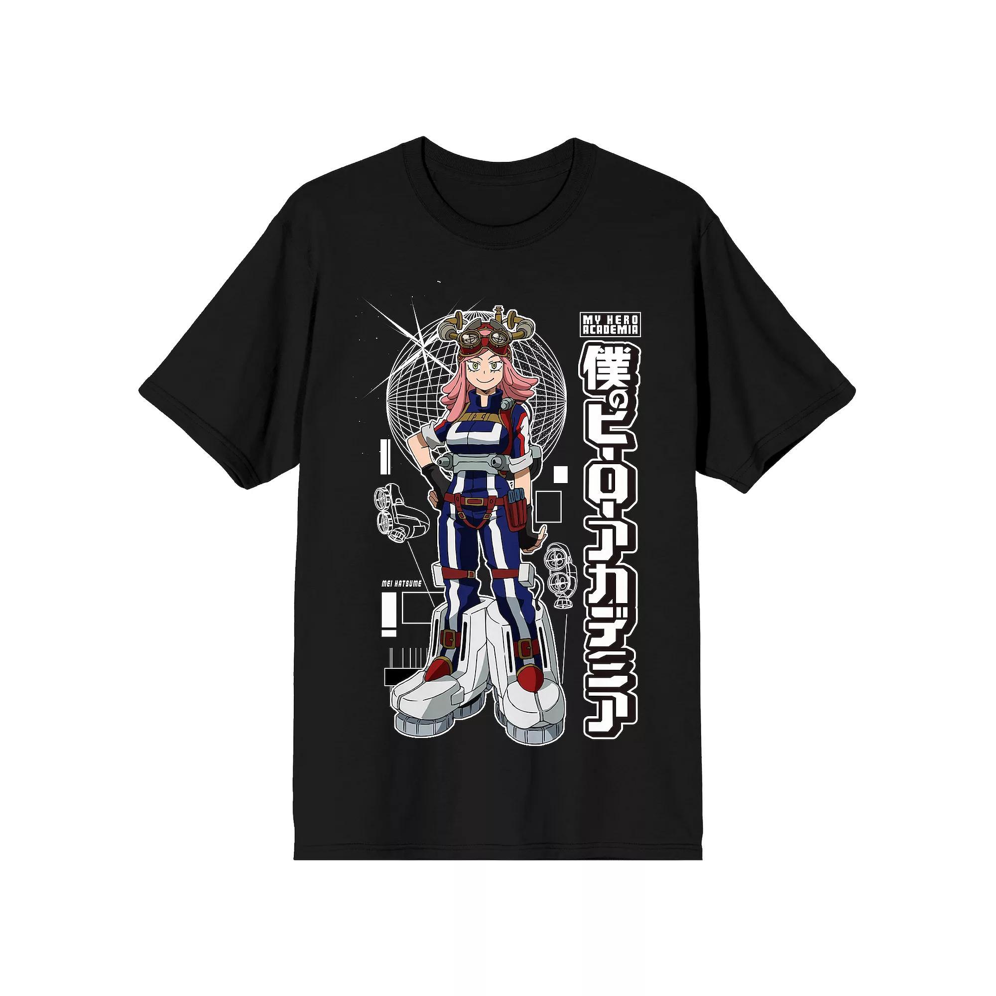 Men's My Hero Academia Mei Hatsume Short Sleeve Graphic T-Shirt,  Product Image